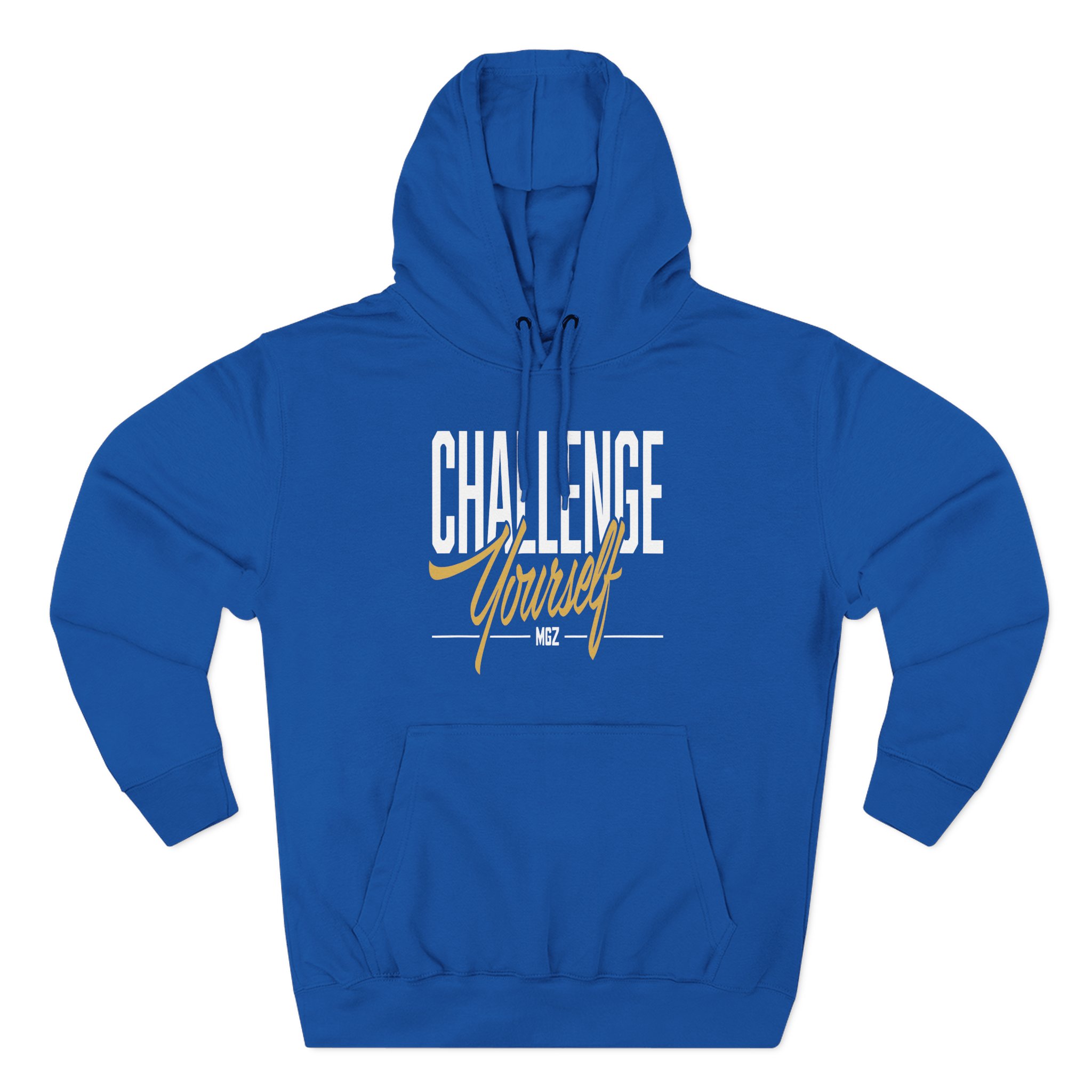 Morgz Mgz Challenge Yourself Three-Panel Fleece Hoodie