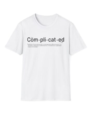 Joshua Bassett Complicated Definition Unisex Softstyle T-Shirt