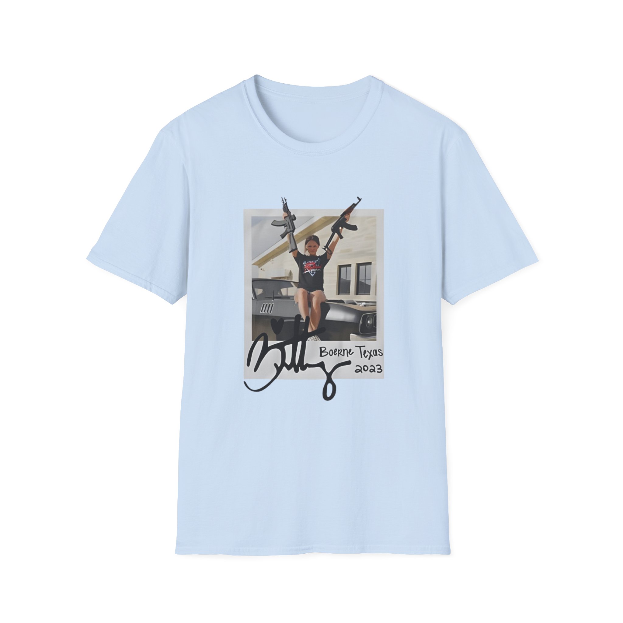 Roman Atwood Brittney in Texas Unisex Softstyle T-Shirt