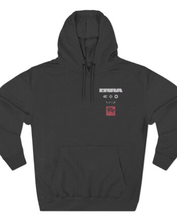 Erra Tracklist Three-Panel Fleece Hoodie