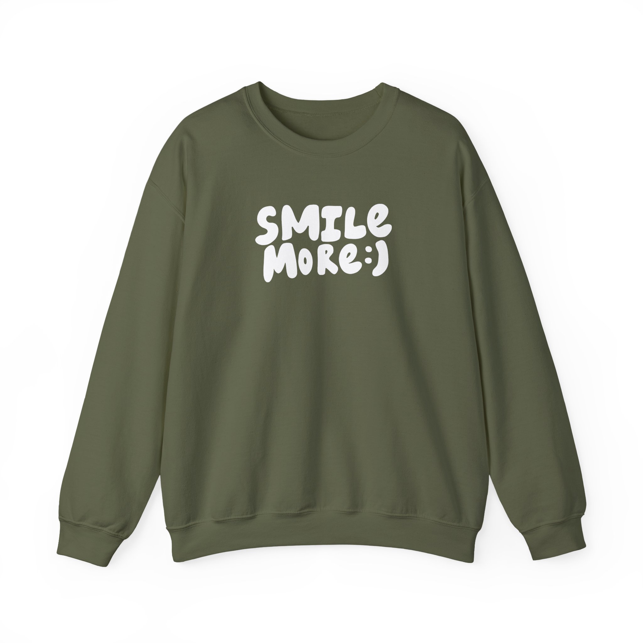Roman Atwood Smile More Unisex Heavy Blendâ„¢ Crewneck Sweatshirt
