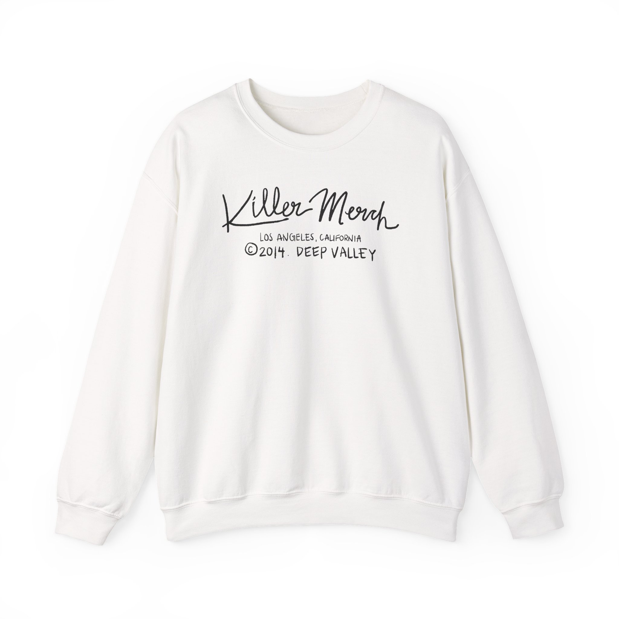 Mrballen Killer Merch - Deep Valle Unisex Heavy Blendâ„¢ Crewneck Sweatshirt
