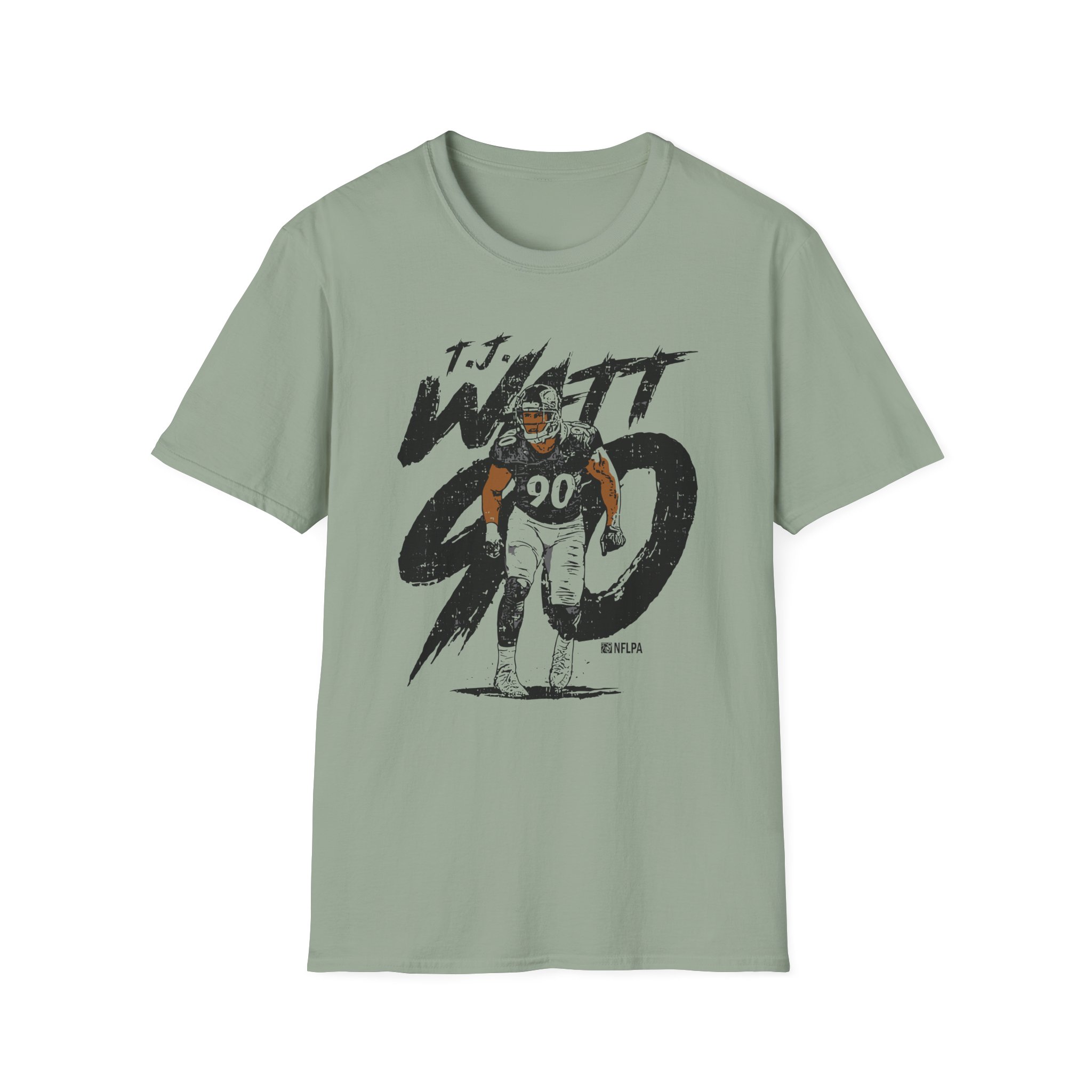Tj Watt Rough Unisex Softstyle T-Shirt