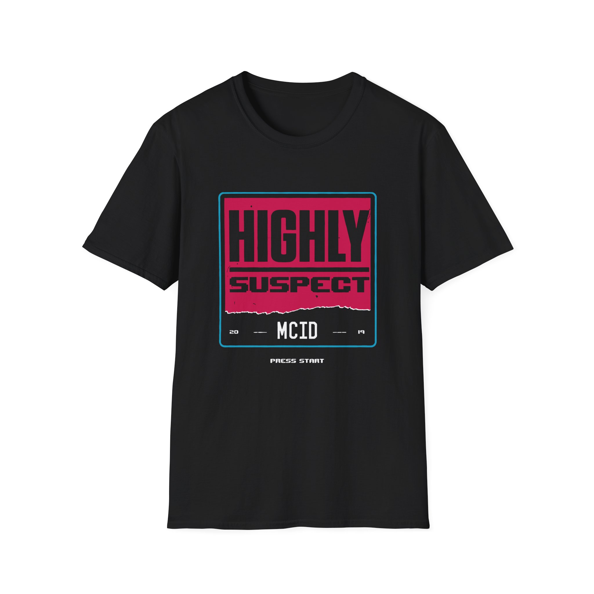 Highly Suspect Press Start Unisex Softstyle T-shirt