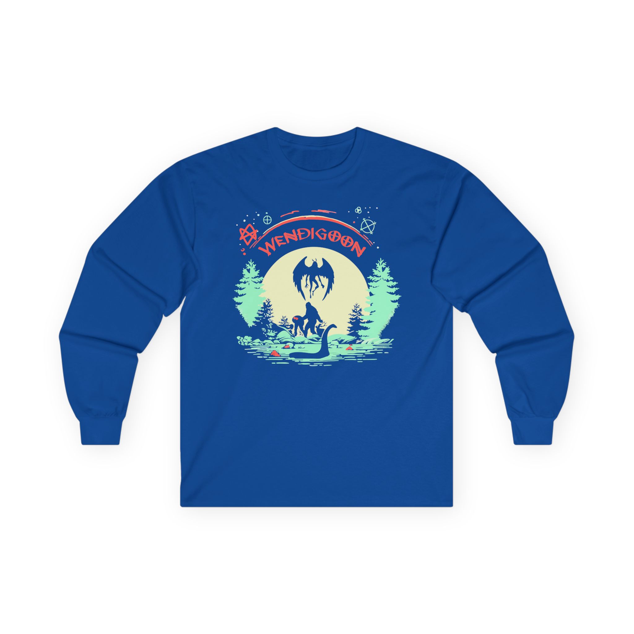 Wendigoon Cryptids on Tour Unisex Ultra Cotton Long Sleeve Tee