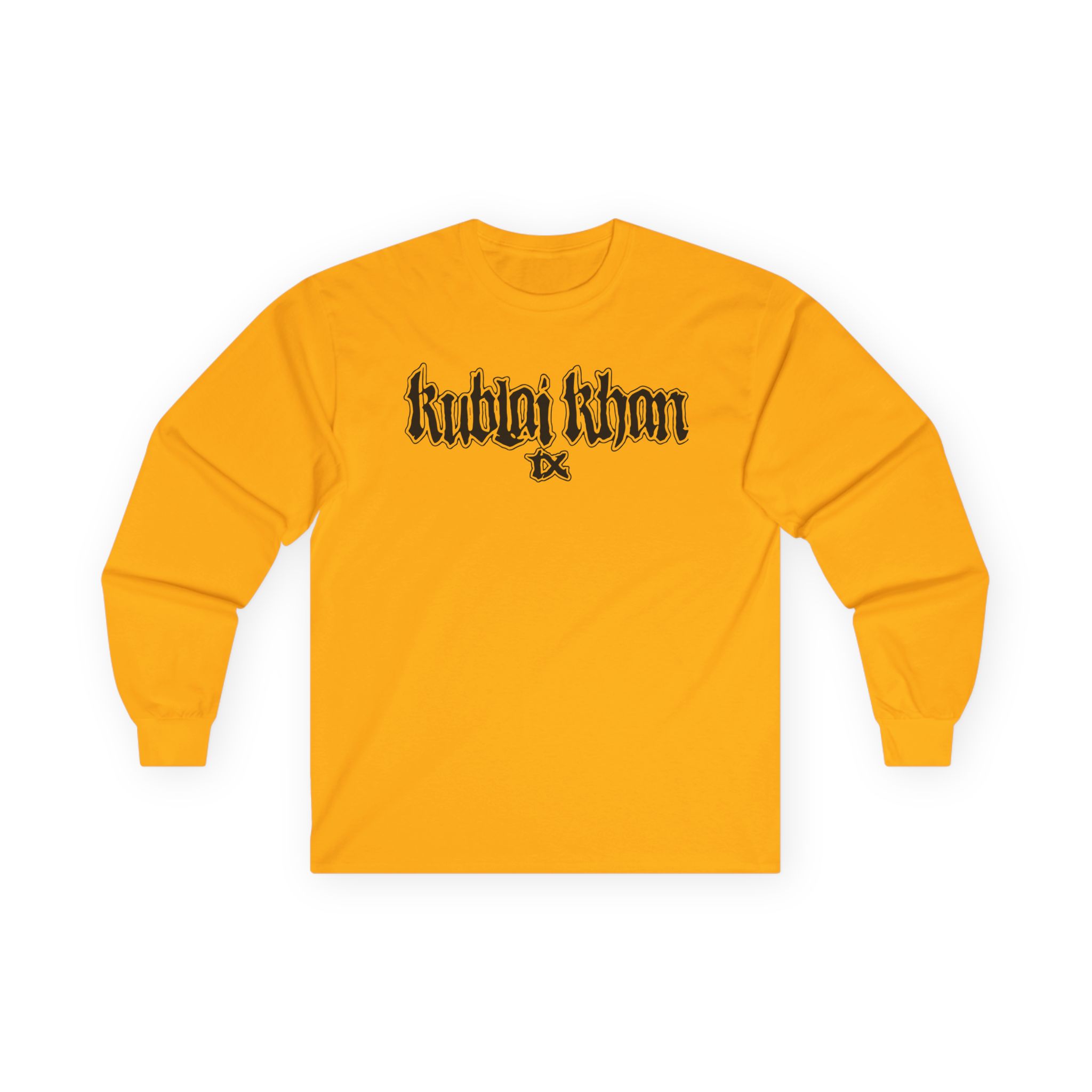 Kublai Khan - Never Enough Sportsgrey Unisex Ultra Cotton Long Sleeve Tee