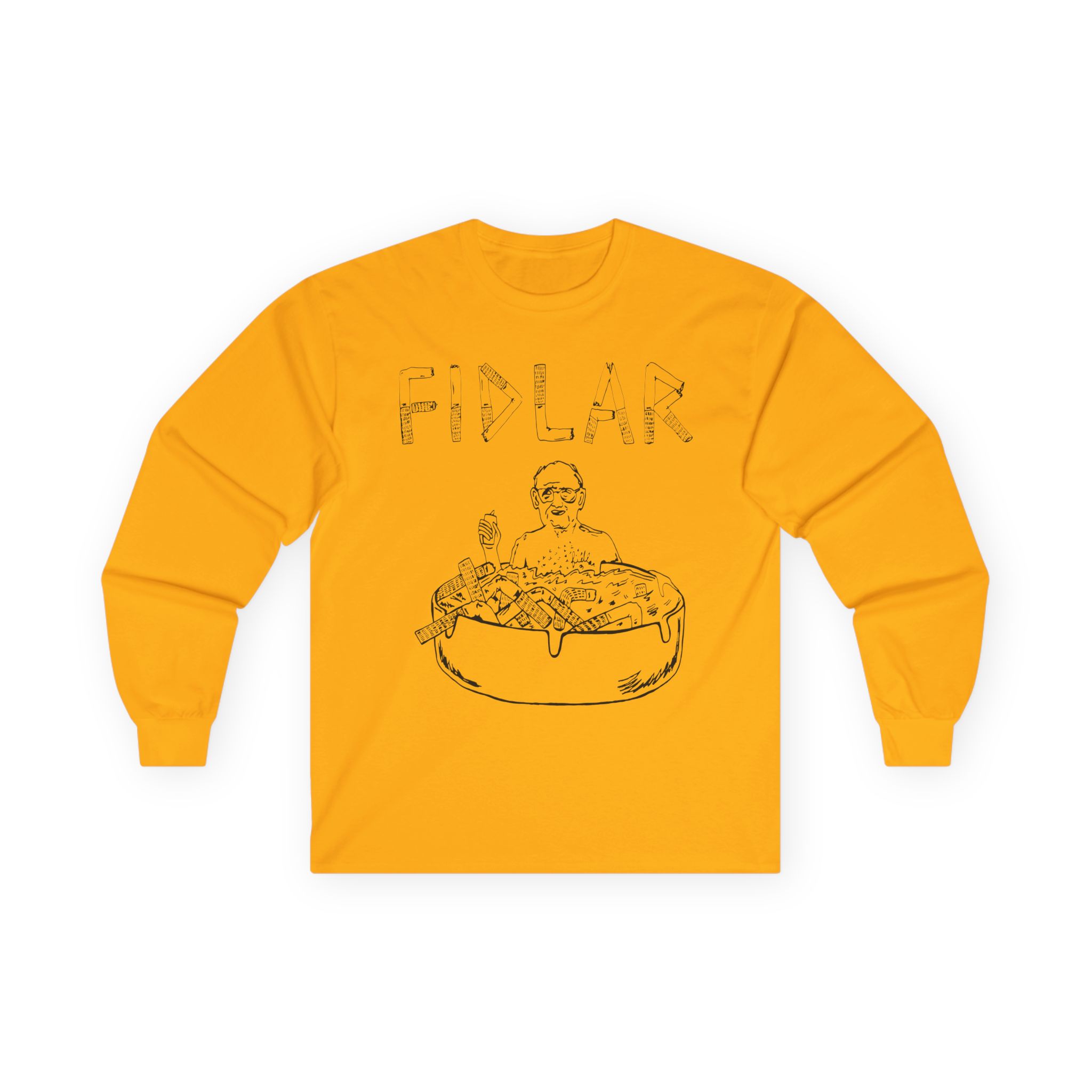 Fidlar Ashtray Unisex Ultra Cotton Long Sleeve Tee