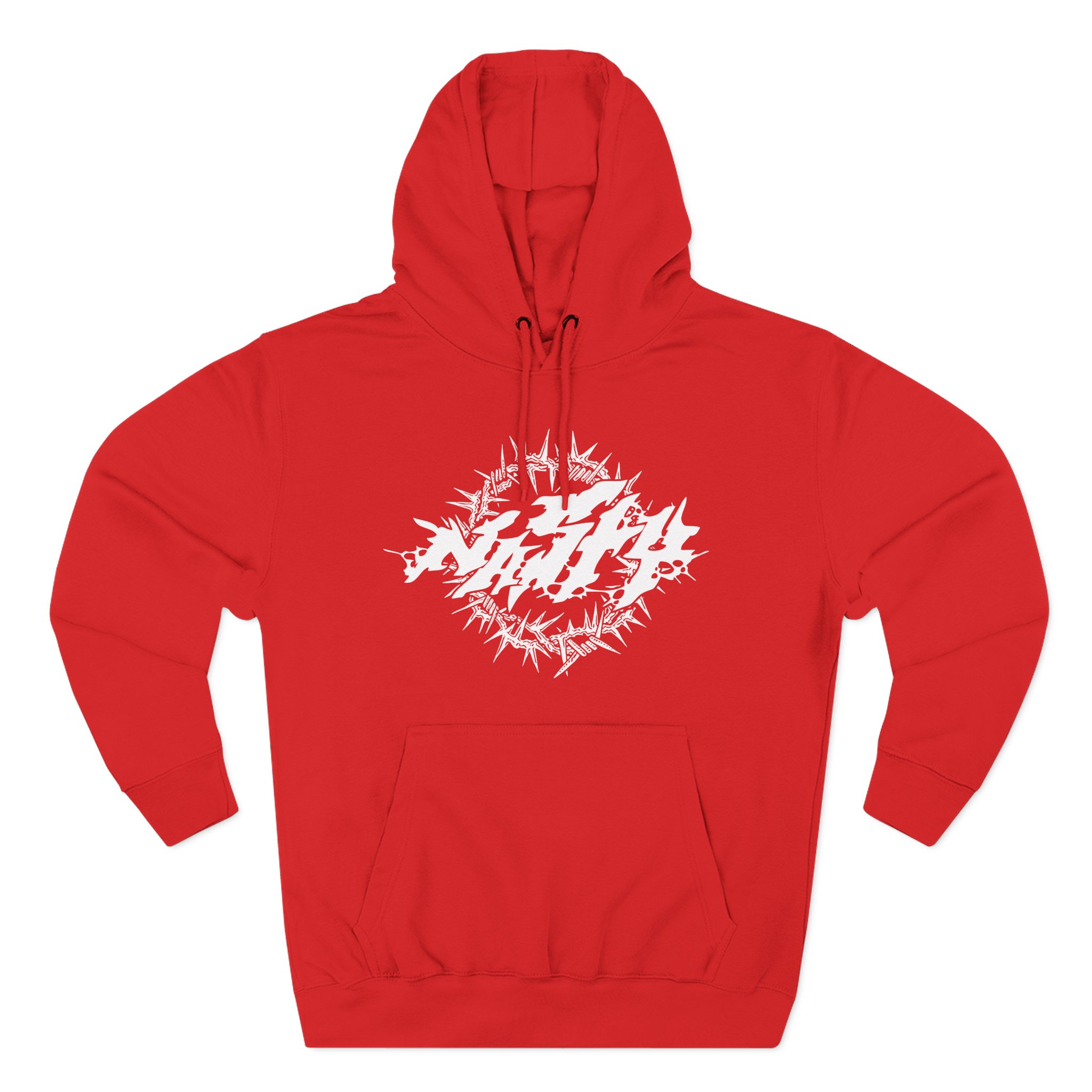 Nasty Thorns Three-Panel Fleece Hoodie
