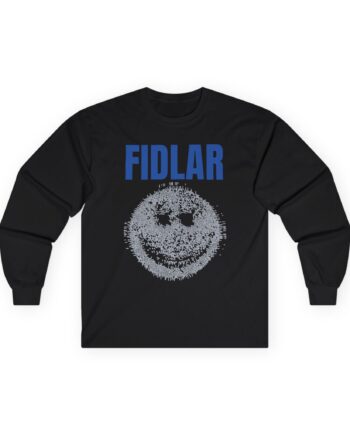 Fidlar Big Smiley Unisex Ultra Cotton Long Sleeve Tee