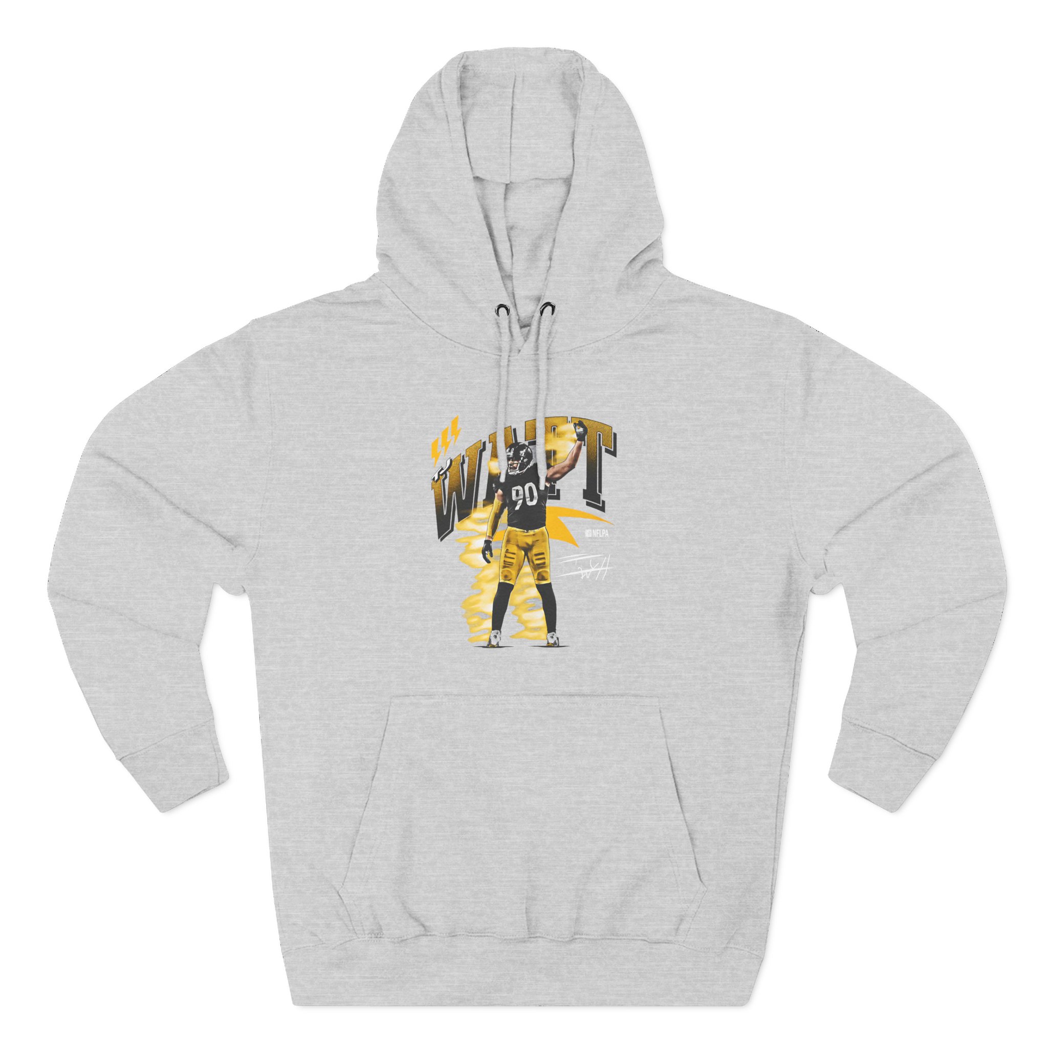 Tj Watt Three-Panel Fleece Hoodie
