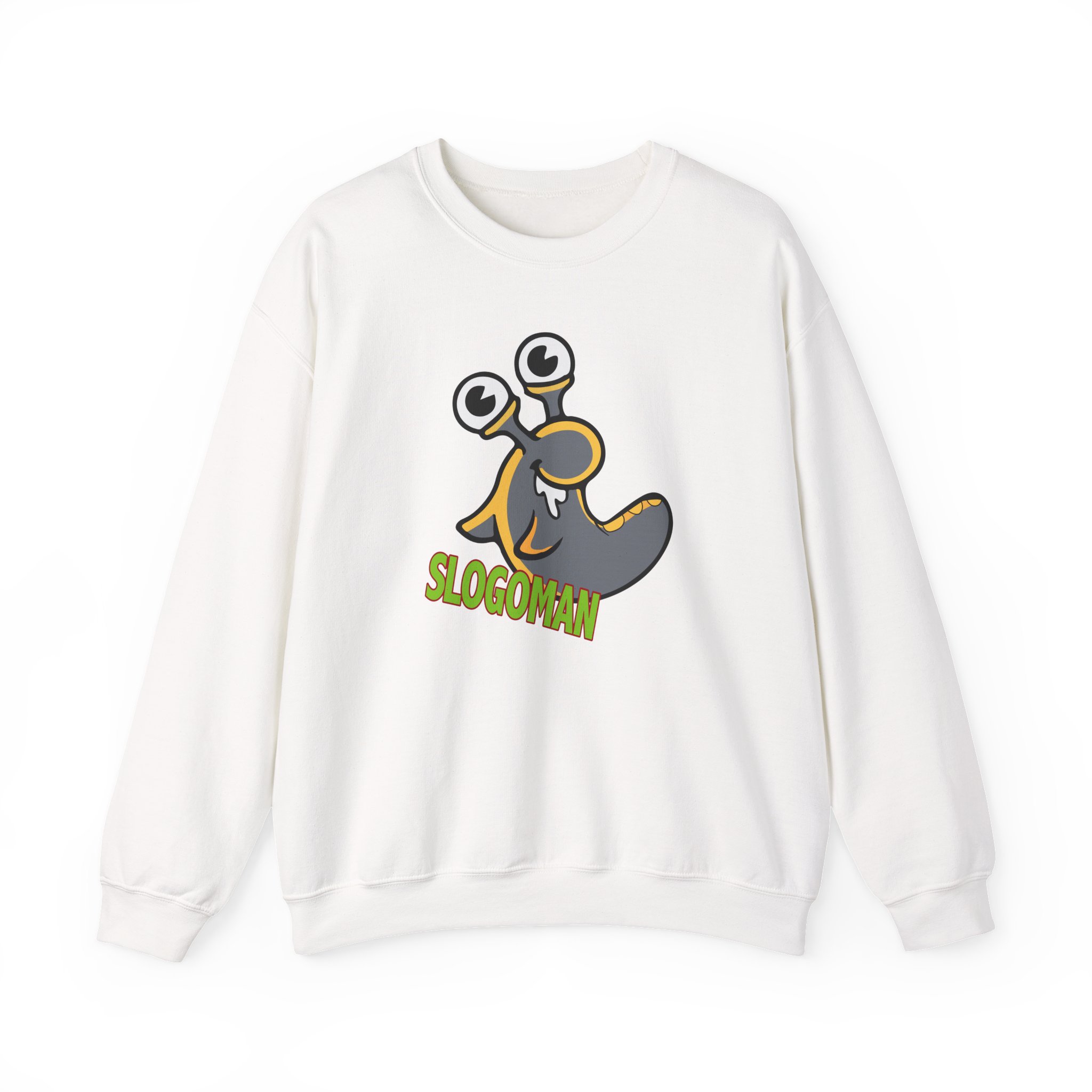 Slogoman Slogo Funny Unisex Heavy Blendâ„¢ Crewneck Sweatshirt