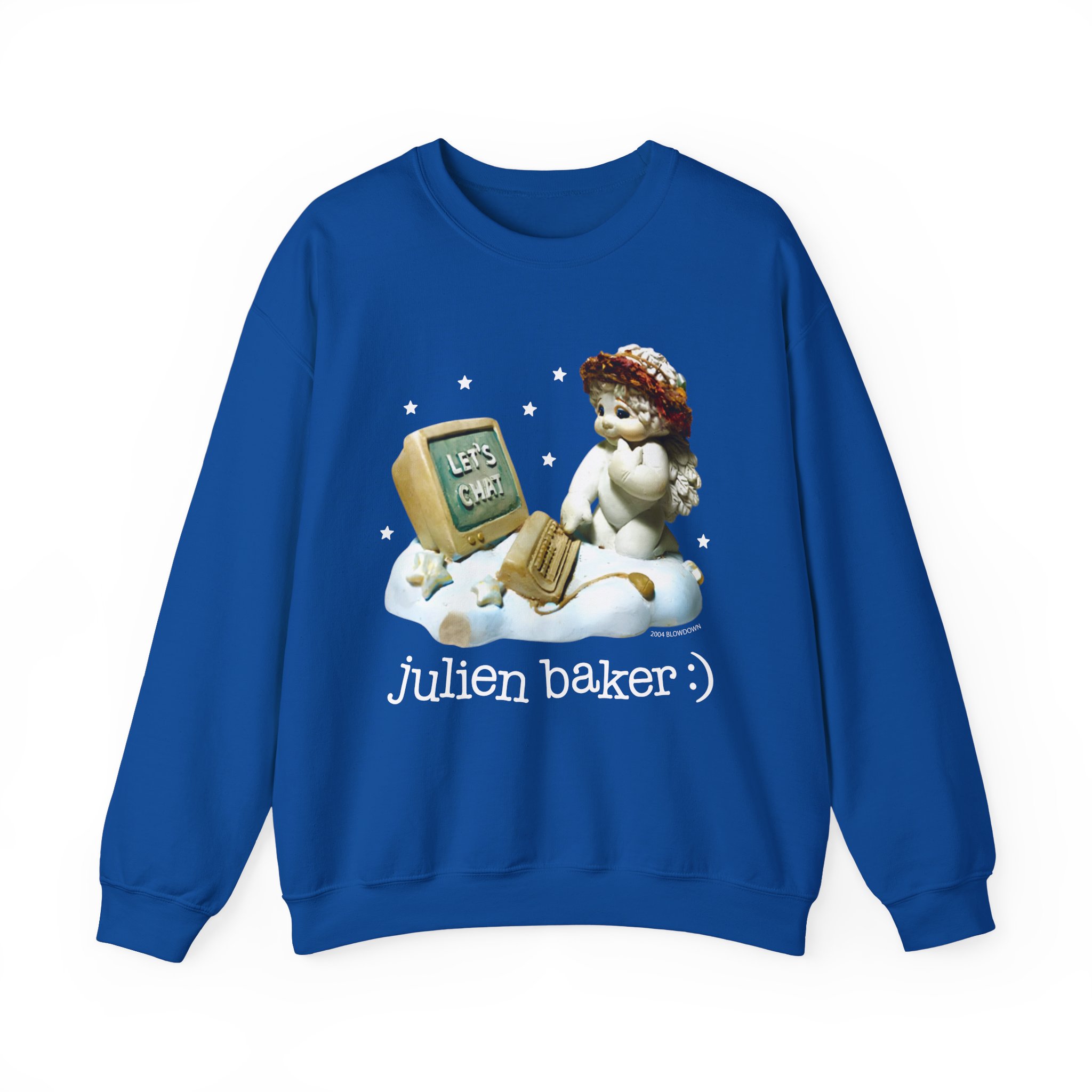 Julien Baker Online Angel Unisex Heavy Blendâ„¢ Crewneck Sweatshirt