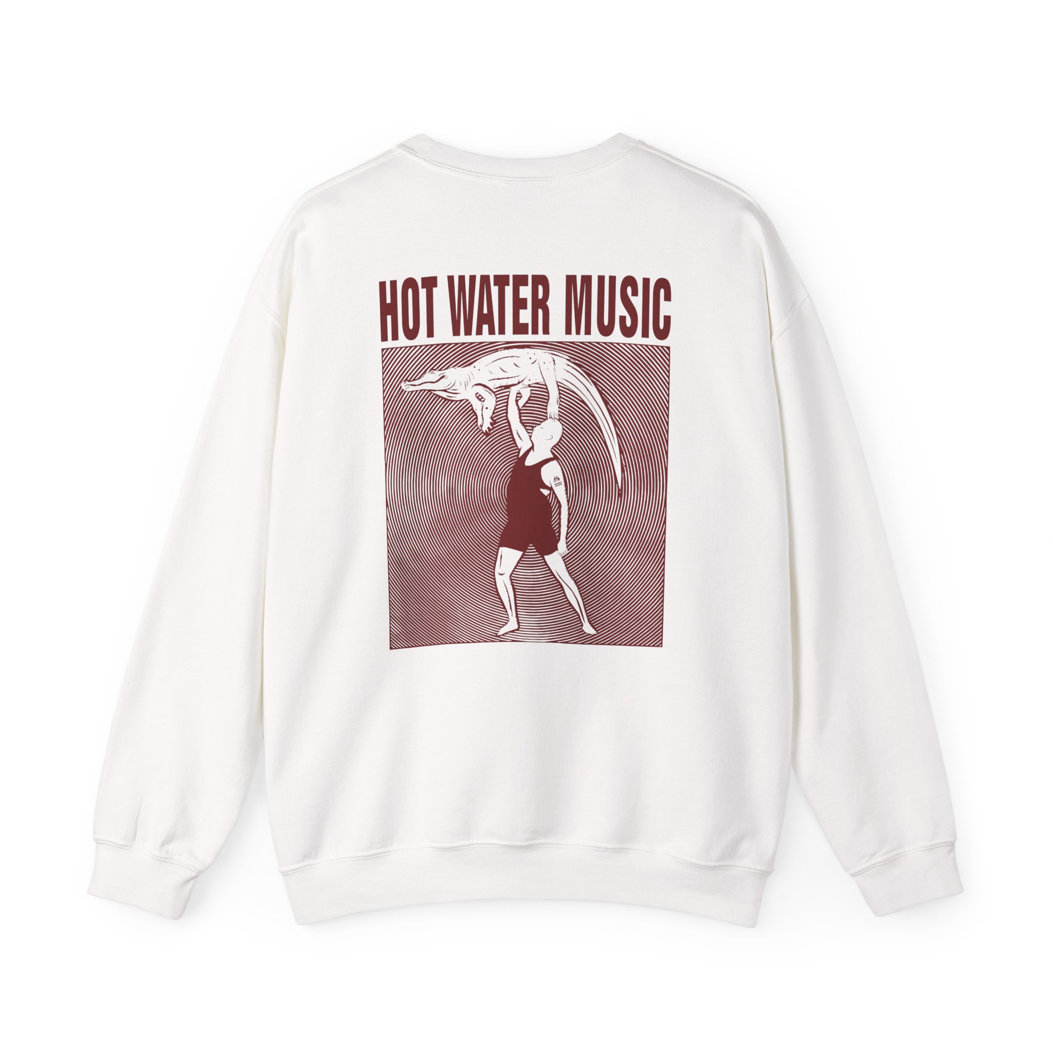 Hot Water Music Florida Man Unisex Heavy Blendâ„¢ Crewneck Sweatshirt