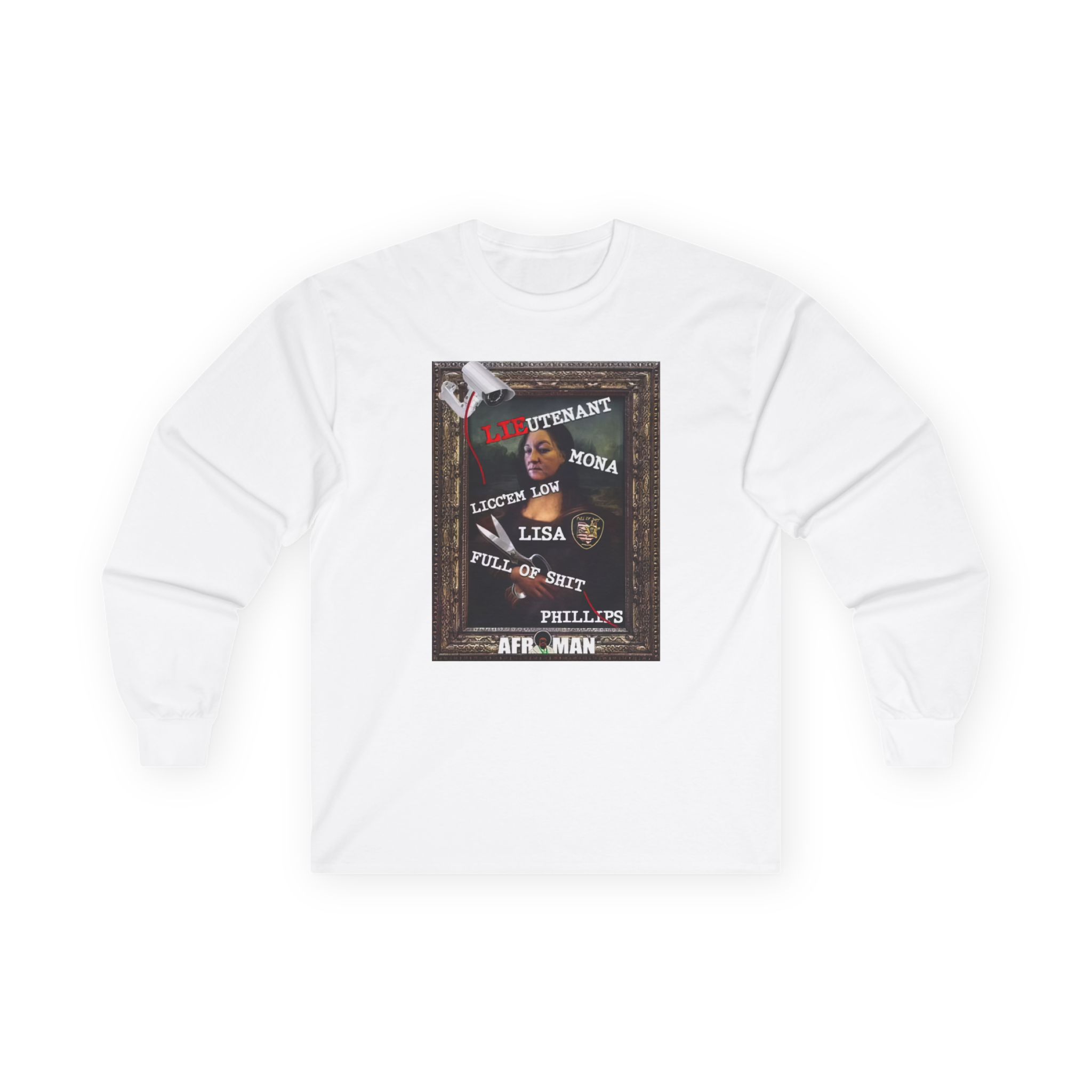 Afroman Lt Licc’em Low Lisa Full of Shit Phillips Unisex Ultra Cotton Long Sleeve Tee
