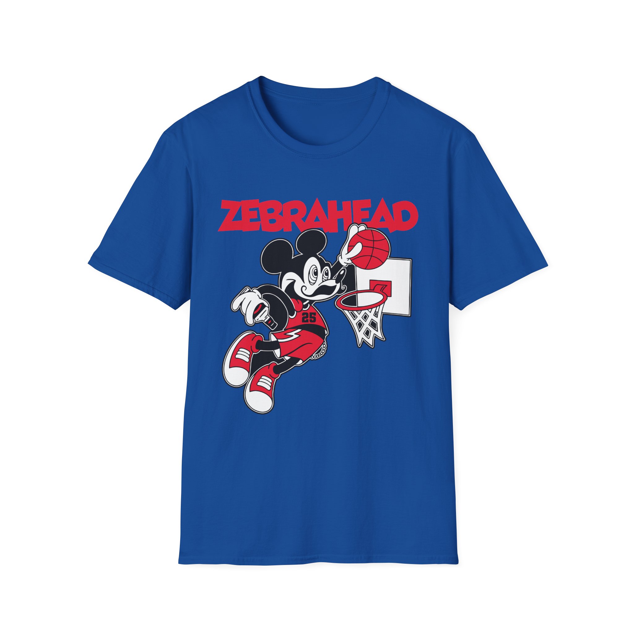 Zebrahead Mickey Unisex Softstyle T-Shirt