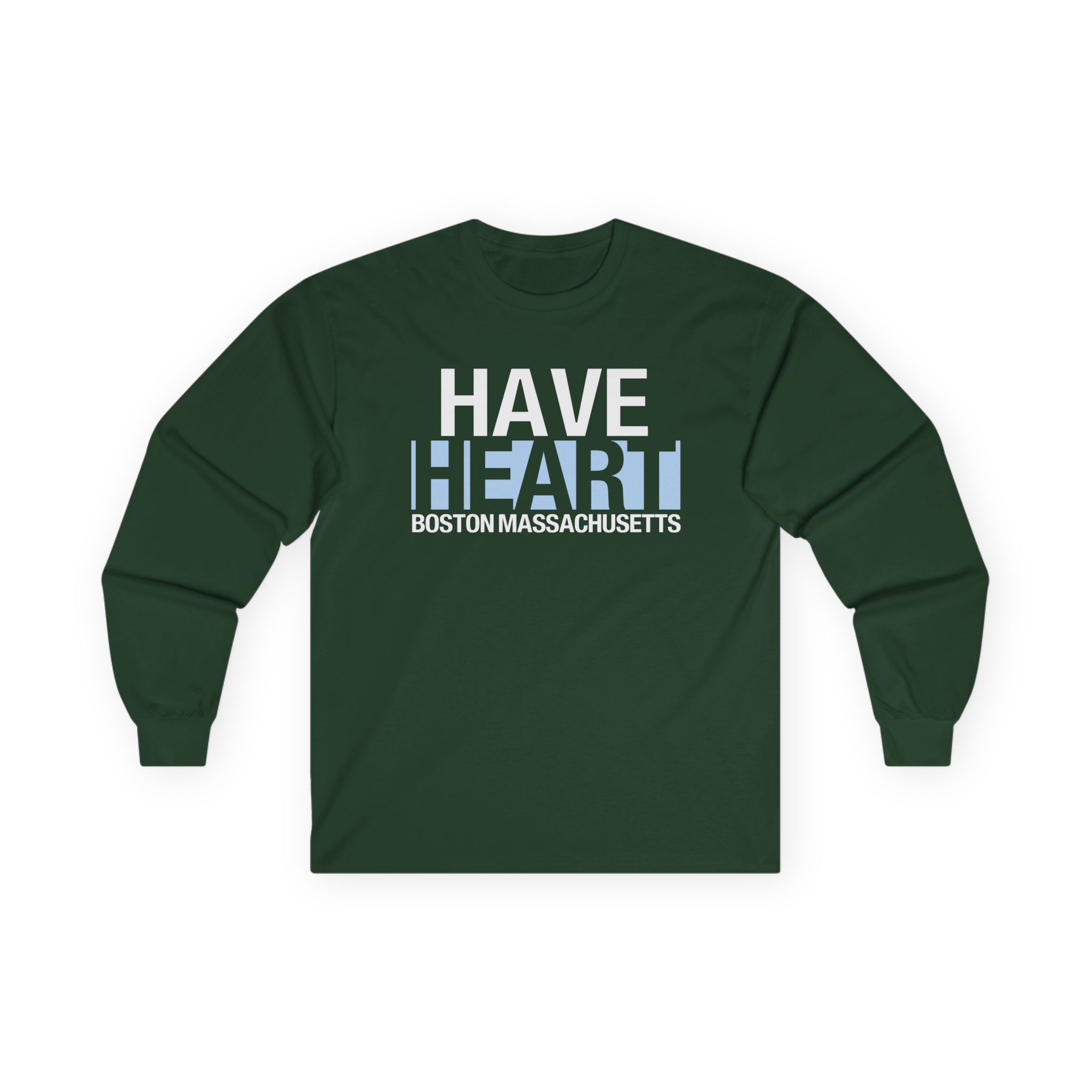 Have Heart Boston Massachusetts Unisex Ultra Cotton Long Sleeve Tee