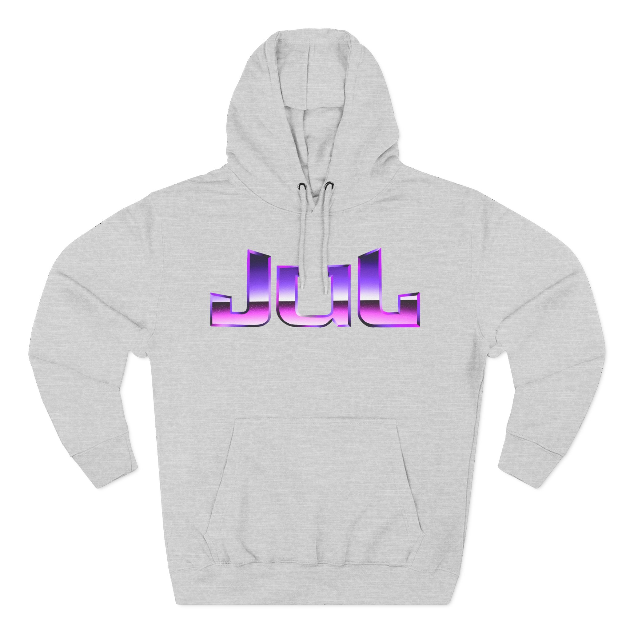 Jul Three-Panel Fleece Hoodie