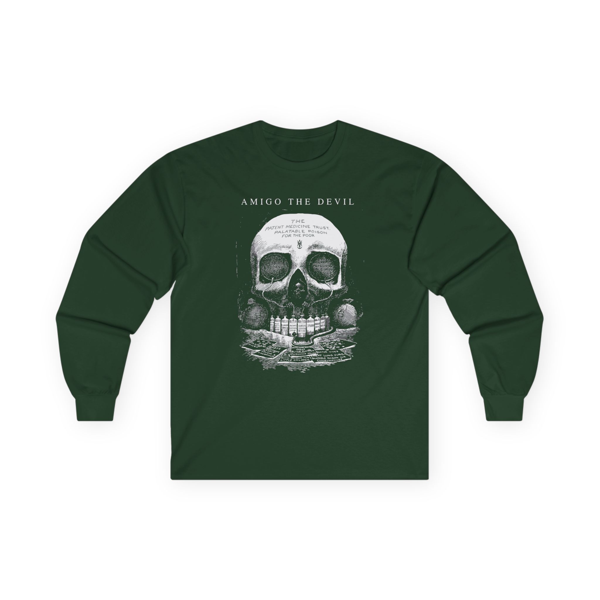 Amigo the Devil Death Lab Unisex Ultra Cotton Long Sleeve Tee