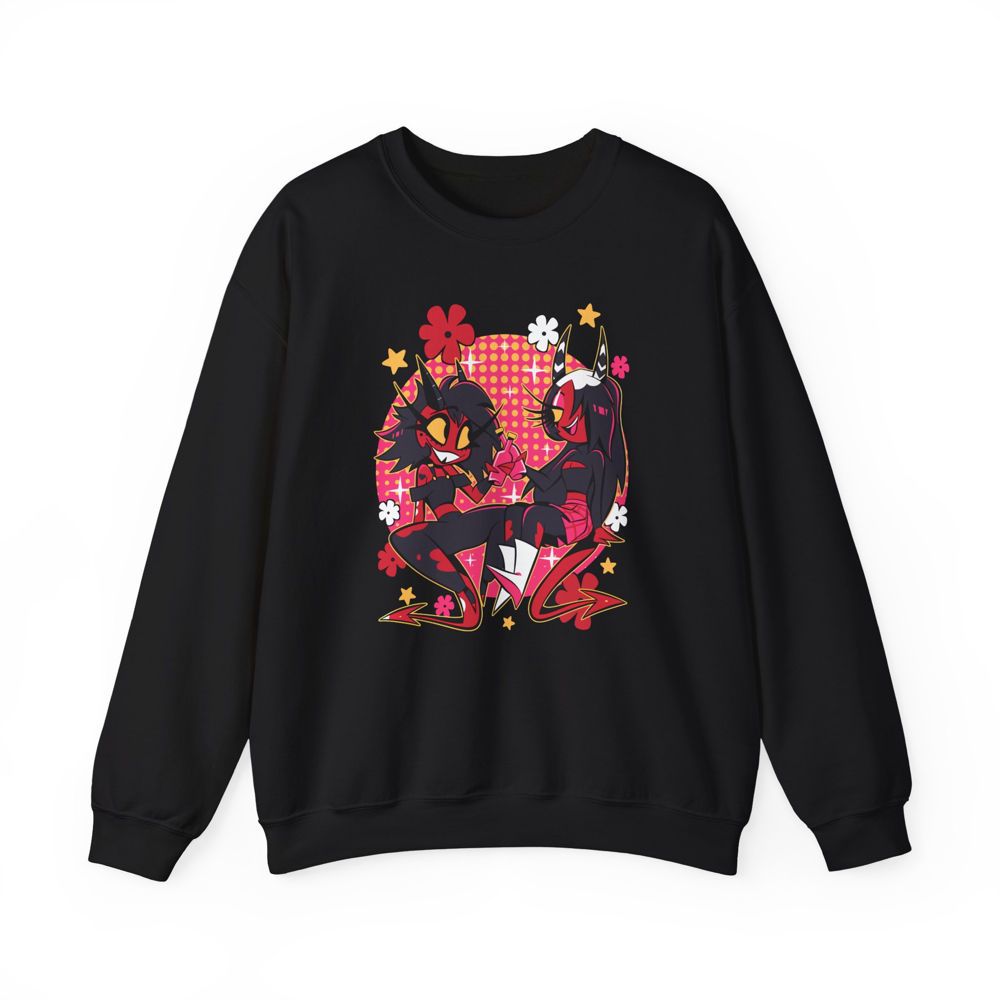 Vivziepop Hells Belles Unisex Heavy Blendâ„¢ Crewneck Sweatshirt