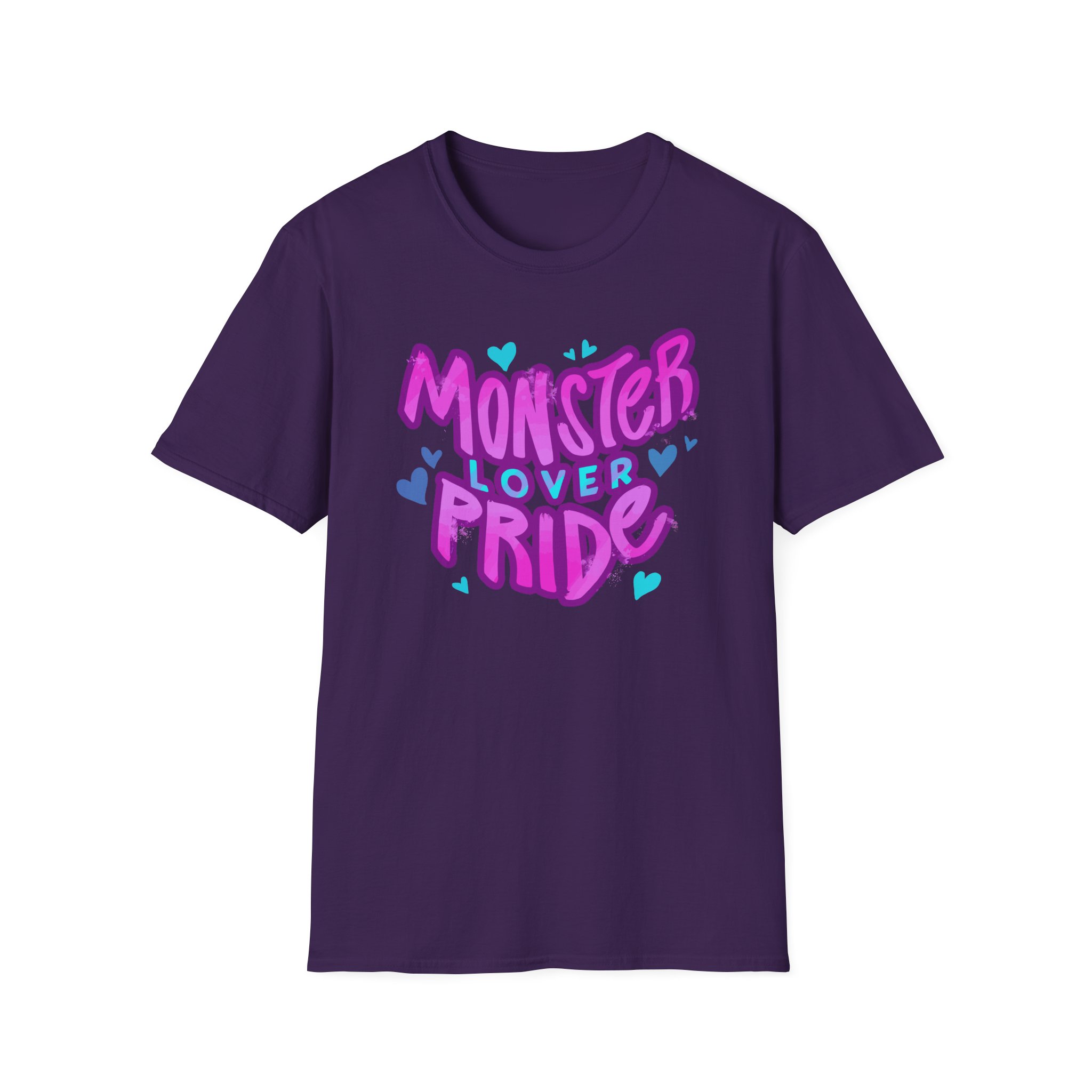 Vivziepop Monster Lover Pride Unisex Softstyle T-Shirt