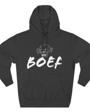 Boef Three-Panel Fleece Hoodie