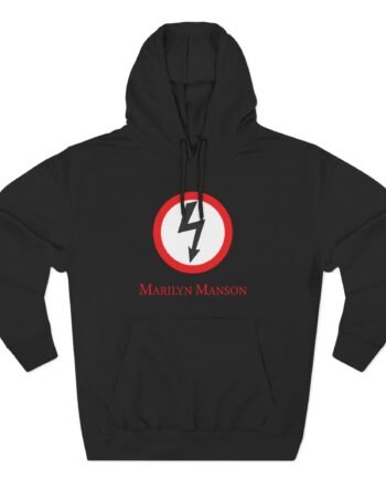 Marilyn Manson Three-Panel Fleece Hoodie