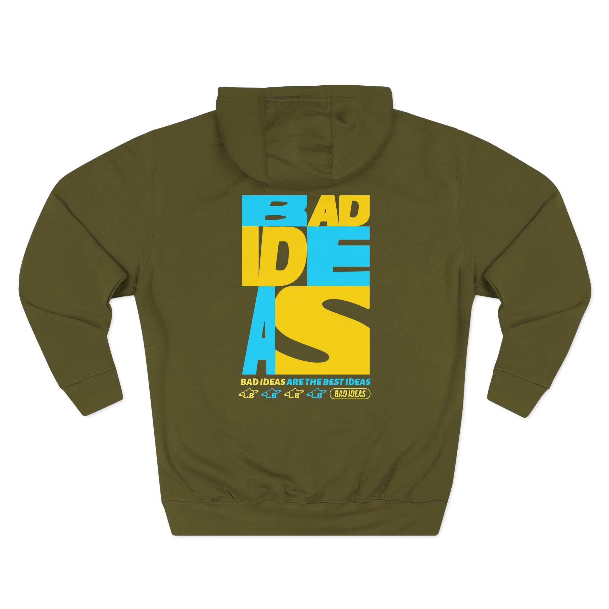 Bad Ideas Three-Panel Fleece Hoodie