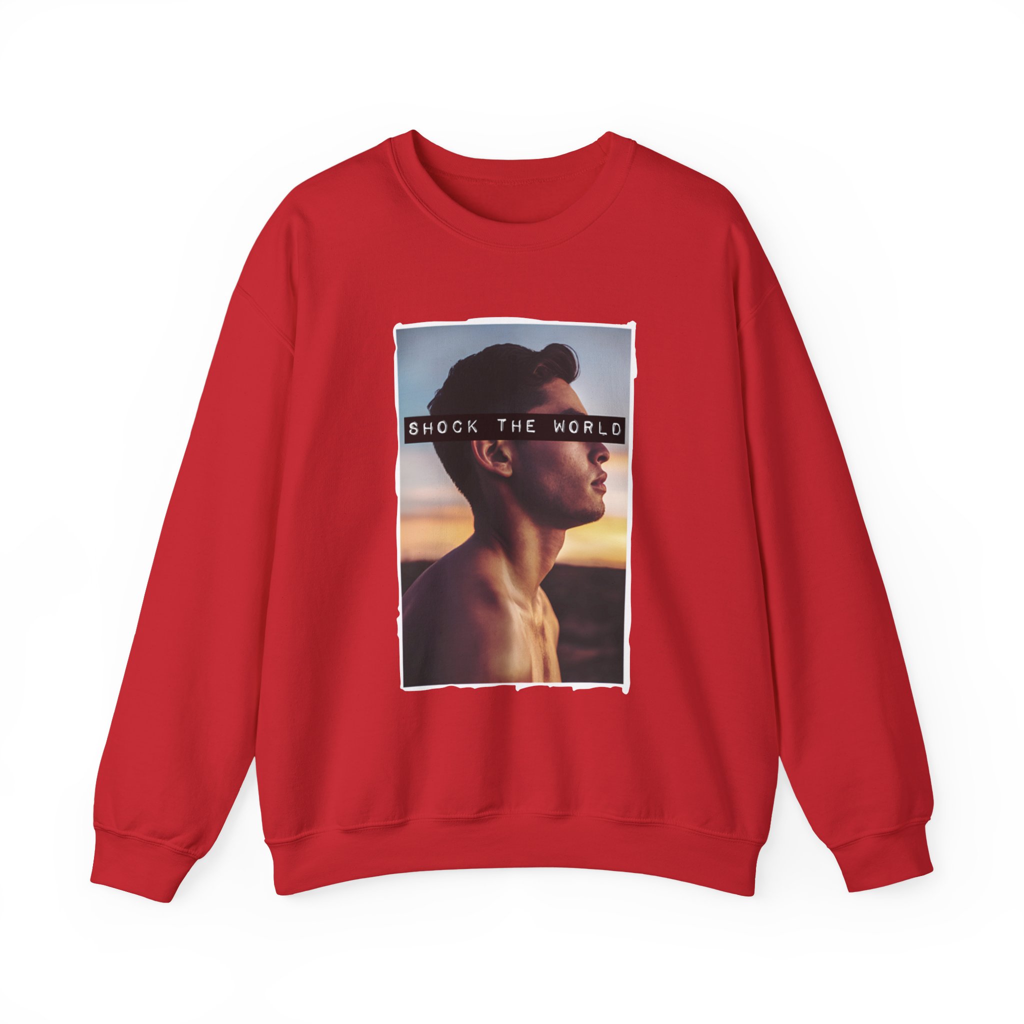 Ryan Garcia Shock the World Unisex Heavy Blendâ„¢ Crewneck Sweatshirt