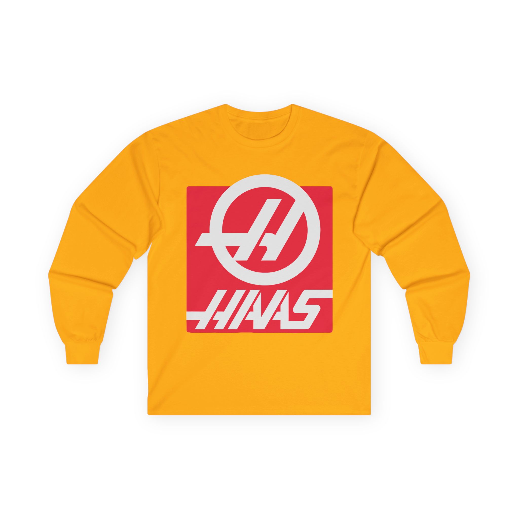 Haas F1 Unisex Ultra Cotton Long Sleeve Tee