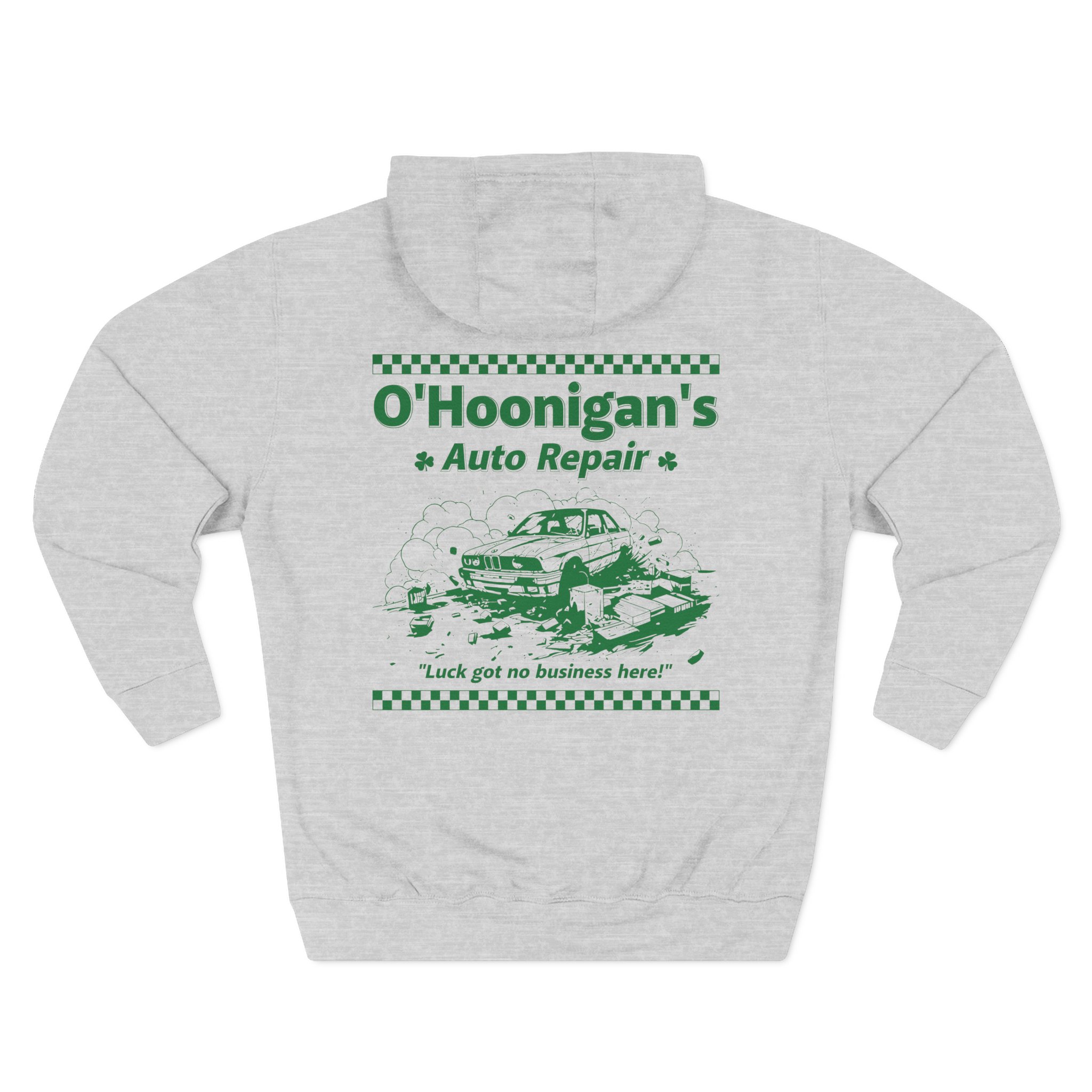 Ken Block Hoonigan O'hoonigans Three-Panel Fleece Hoodie