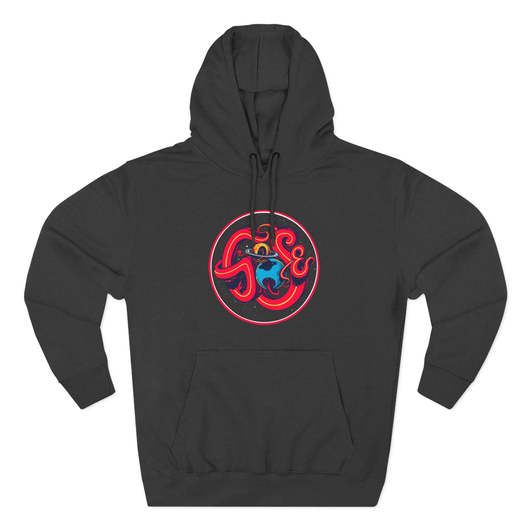 Goose Planetary Three-Panel Fleece Hoodie