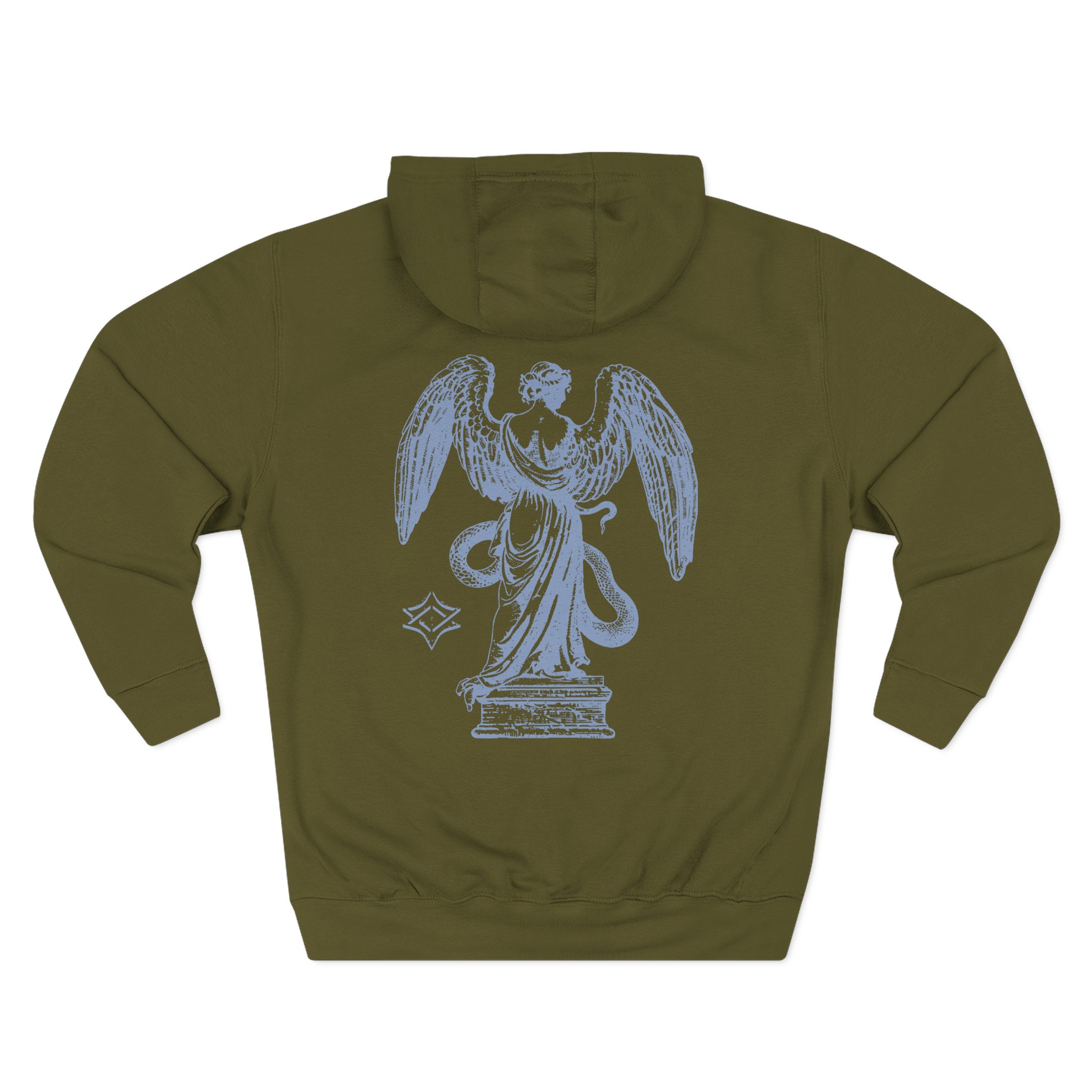 Invent Animate Statue Three-Panel Fleece Hoodie