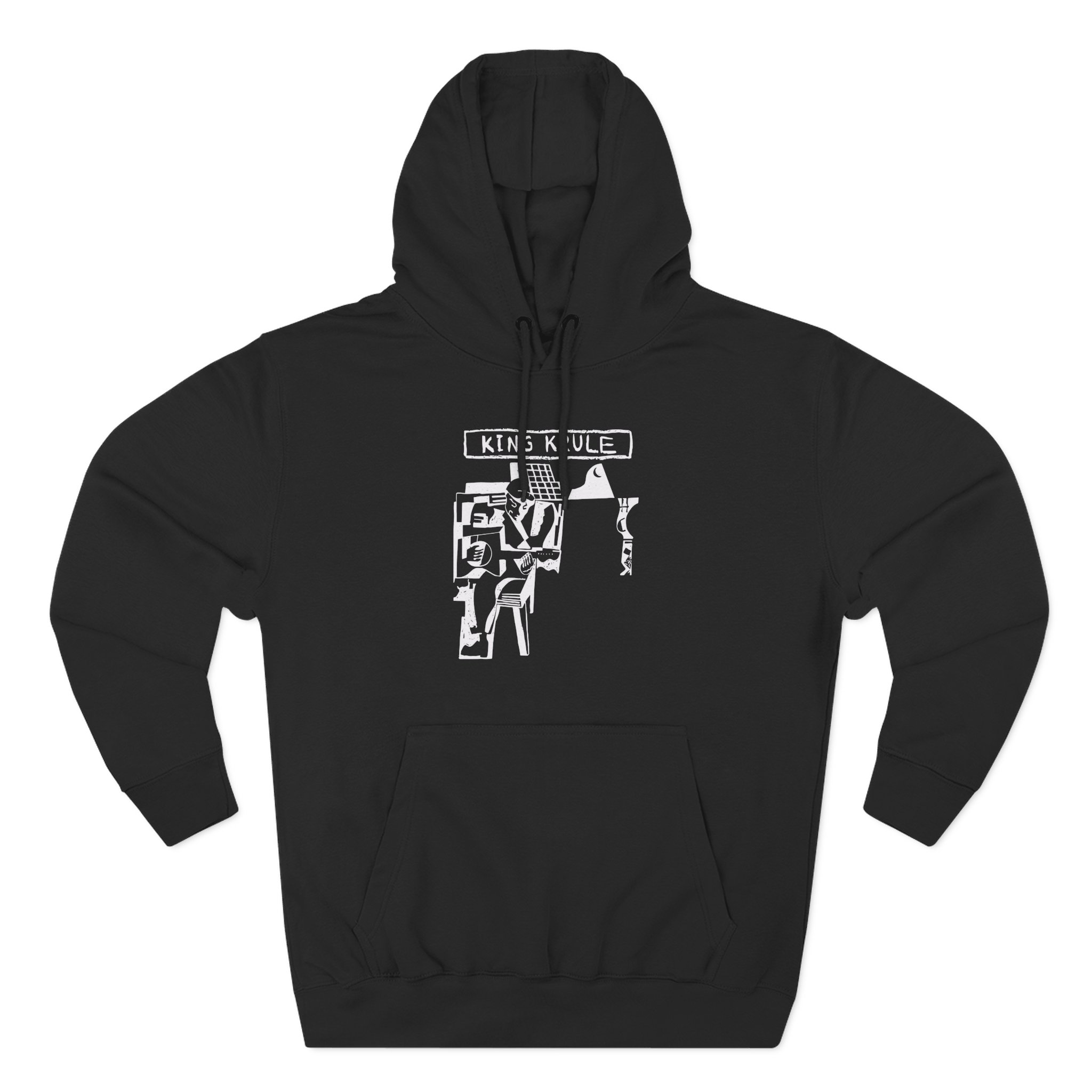 King Krule Three-Panel Fleece Hoodie