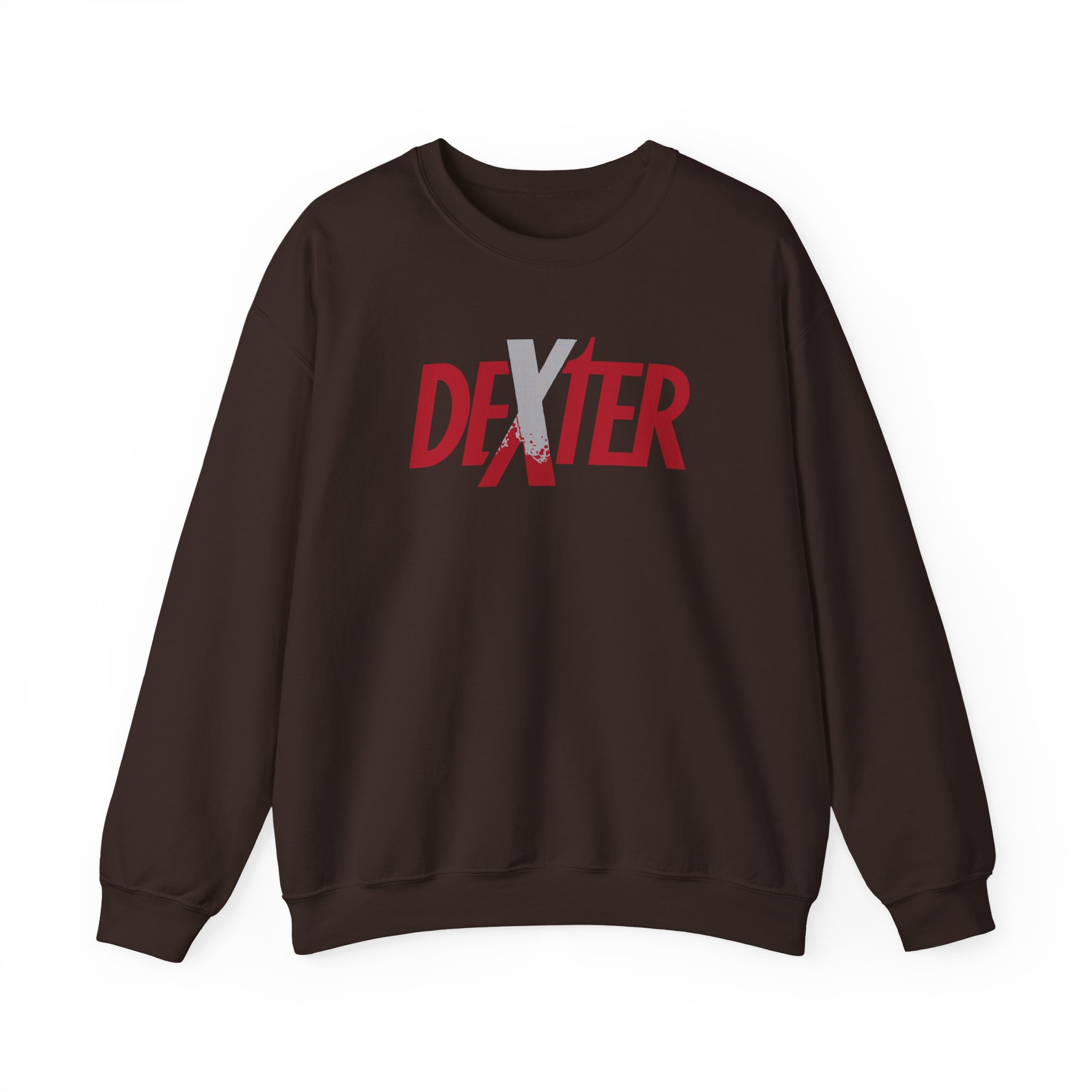 Dexter Spatter Logo Unisex Heavy Blendâ„¢ Crewneck Sweatshirt