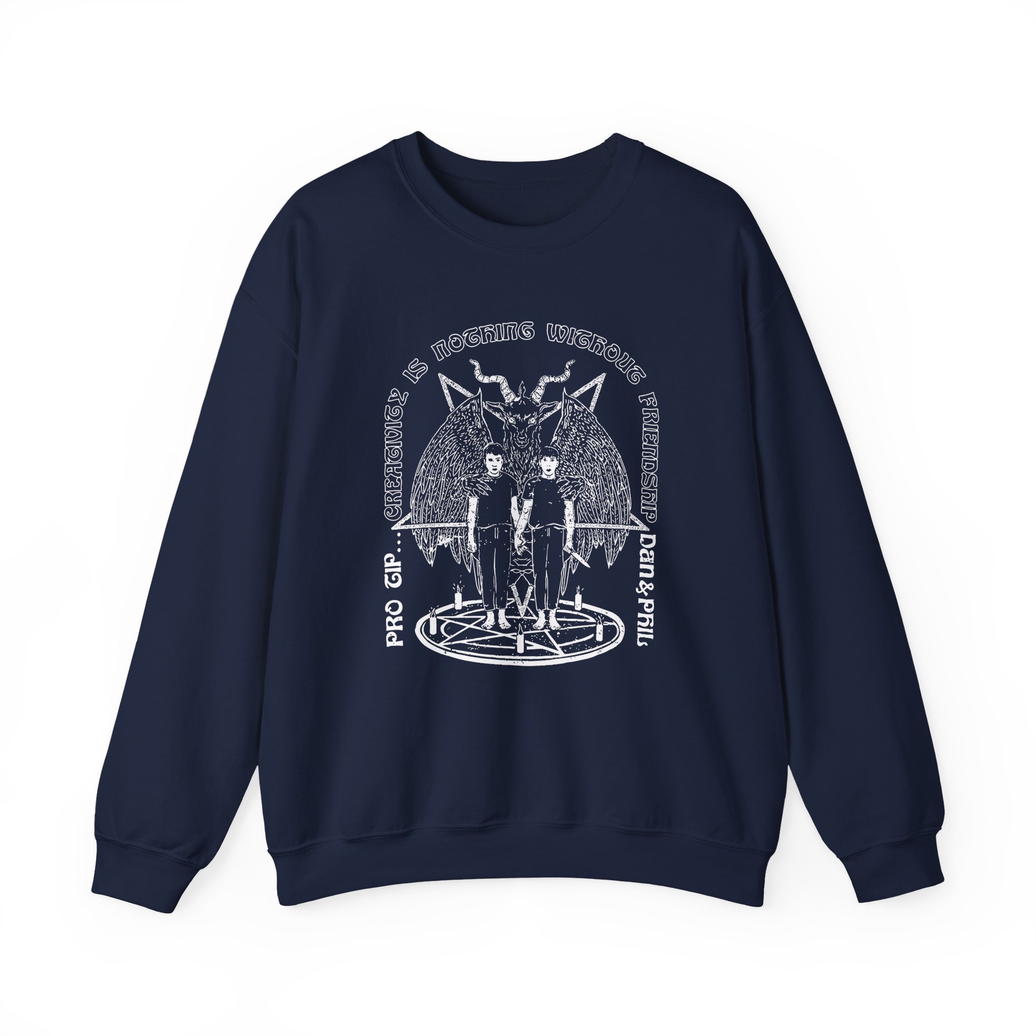 Dan and Phil Ritual Unisex Heavy Blendâ„¢ Crewneck Sweatshirt