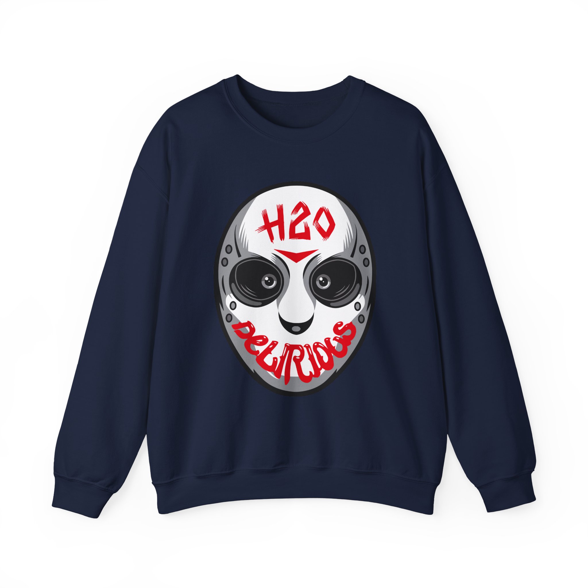 H2odelirious Face Mask Logo Unisex Heavy Blendâ„¢ Crewneck Sweatshirt