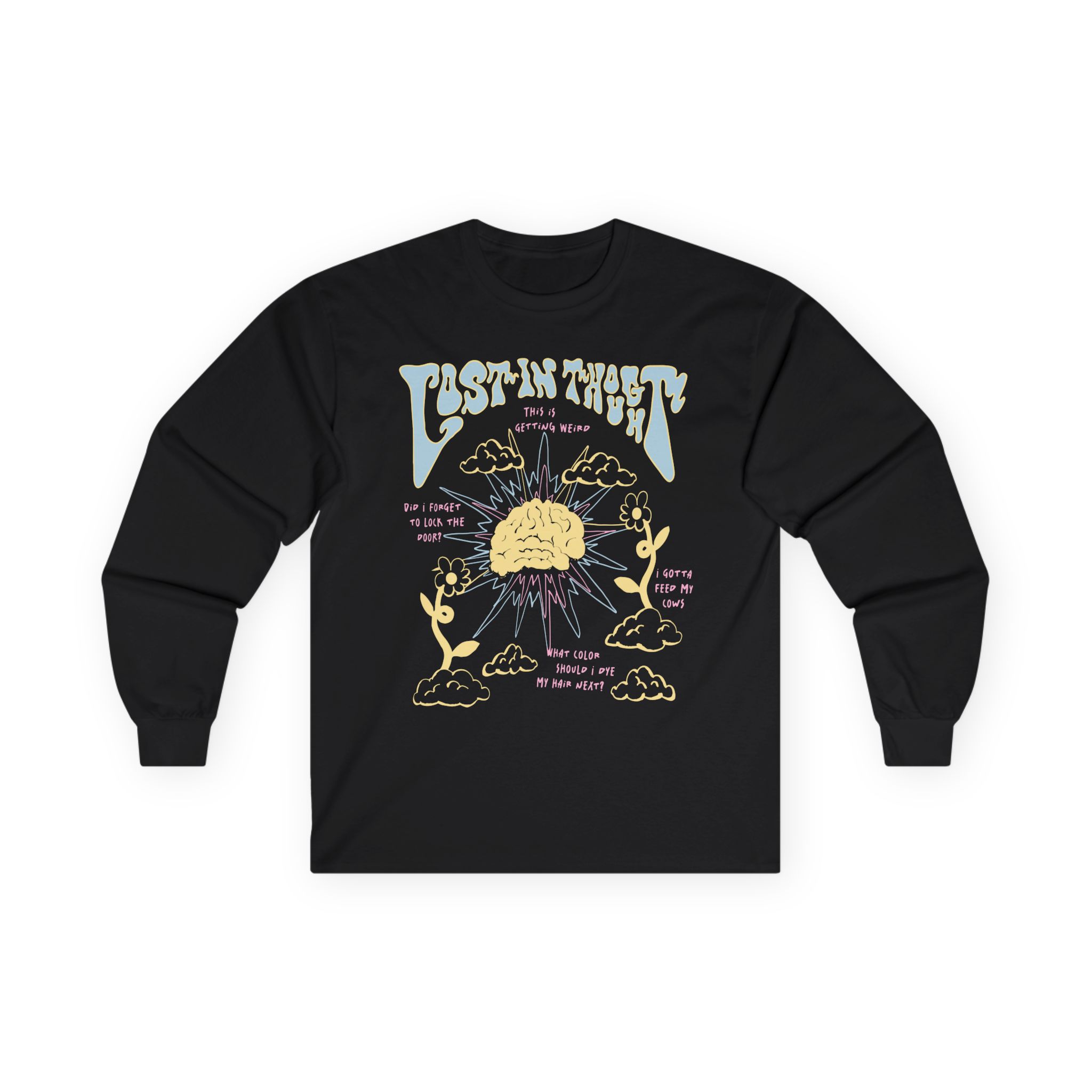 Kallmekris Lost In Thought Unisex Ultra Cotton Long Sleeve Tee