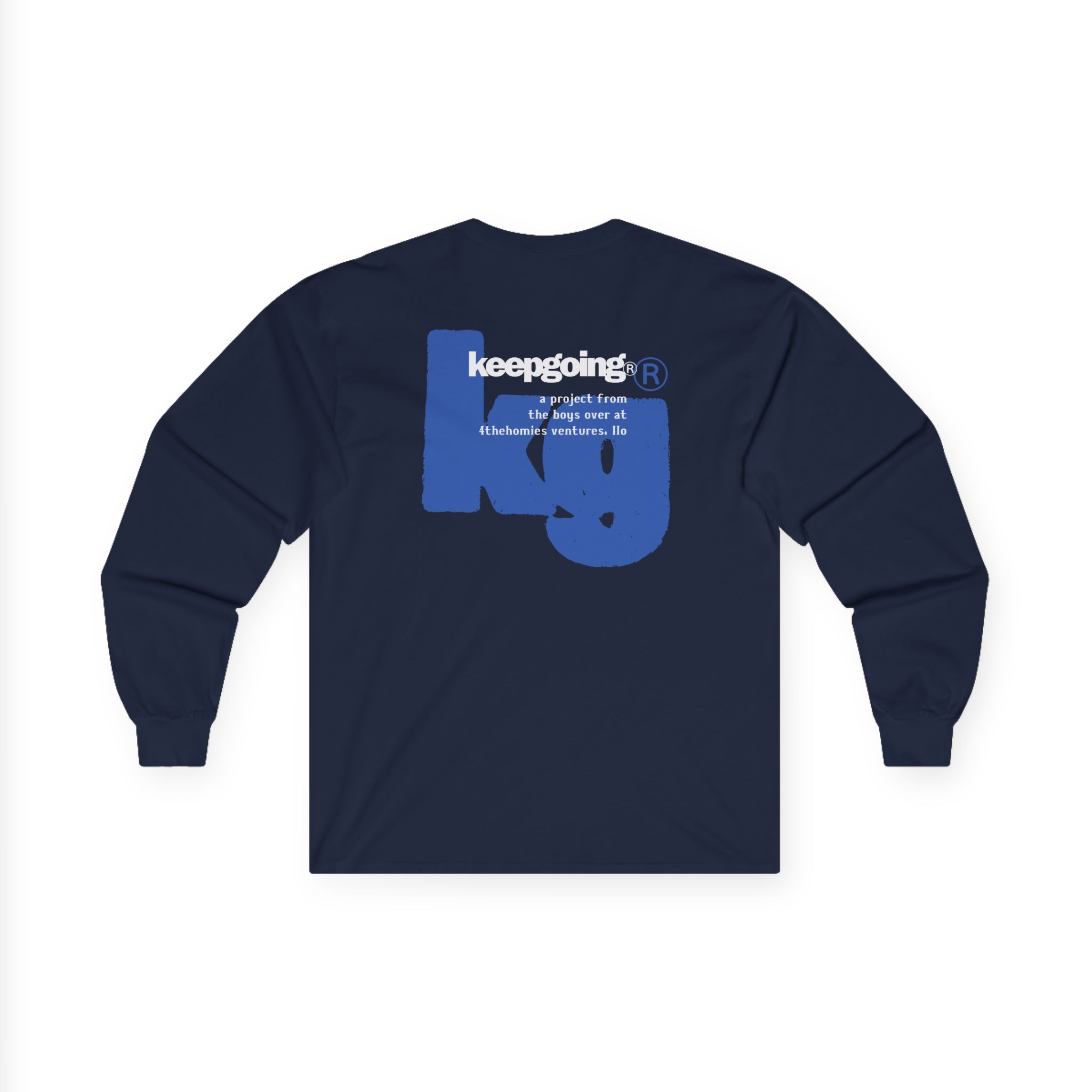 Mike Stud Keepgoing Core Unisex Ultra Cotton Long Sleeve Tee