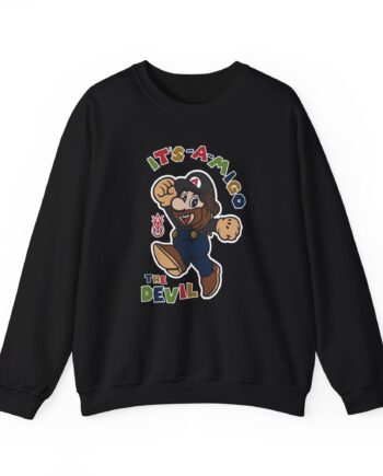 ITS-A-MIGO the Devil Unisex Heavy Blend™ Crewneck Sweatshirt