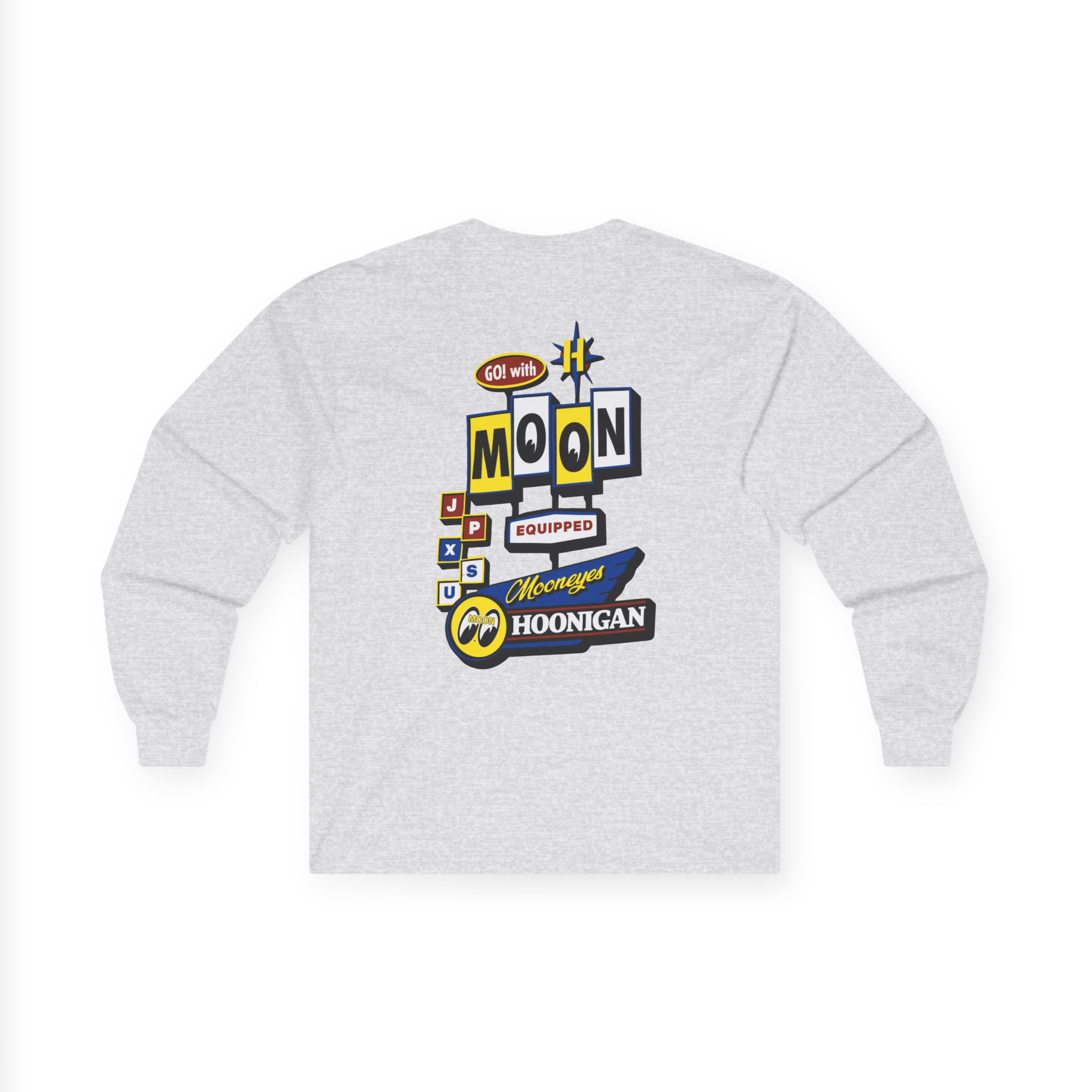 Ken Block Hoonigan X Mooneyes Moonmotel Unisex Ultra Cotton Long Sleeve Tee