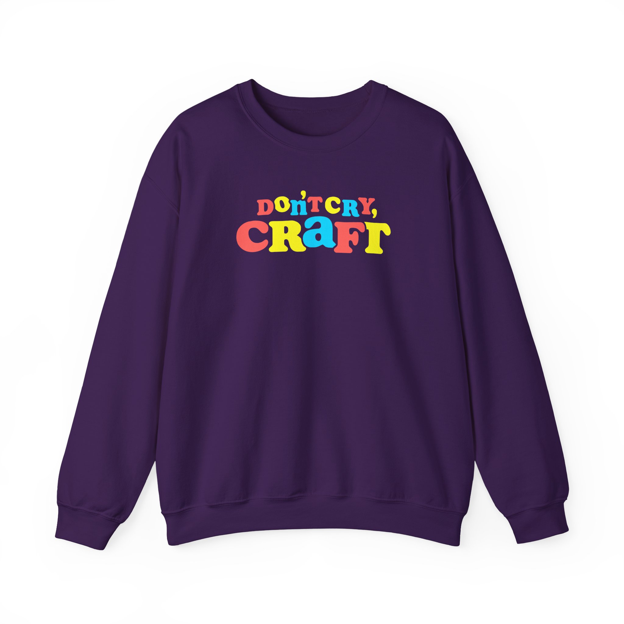 Dan and Phil Don't Cry Craft Unisex Heavy Blendâ„¢ Crewneck Sweatshirt