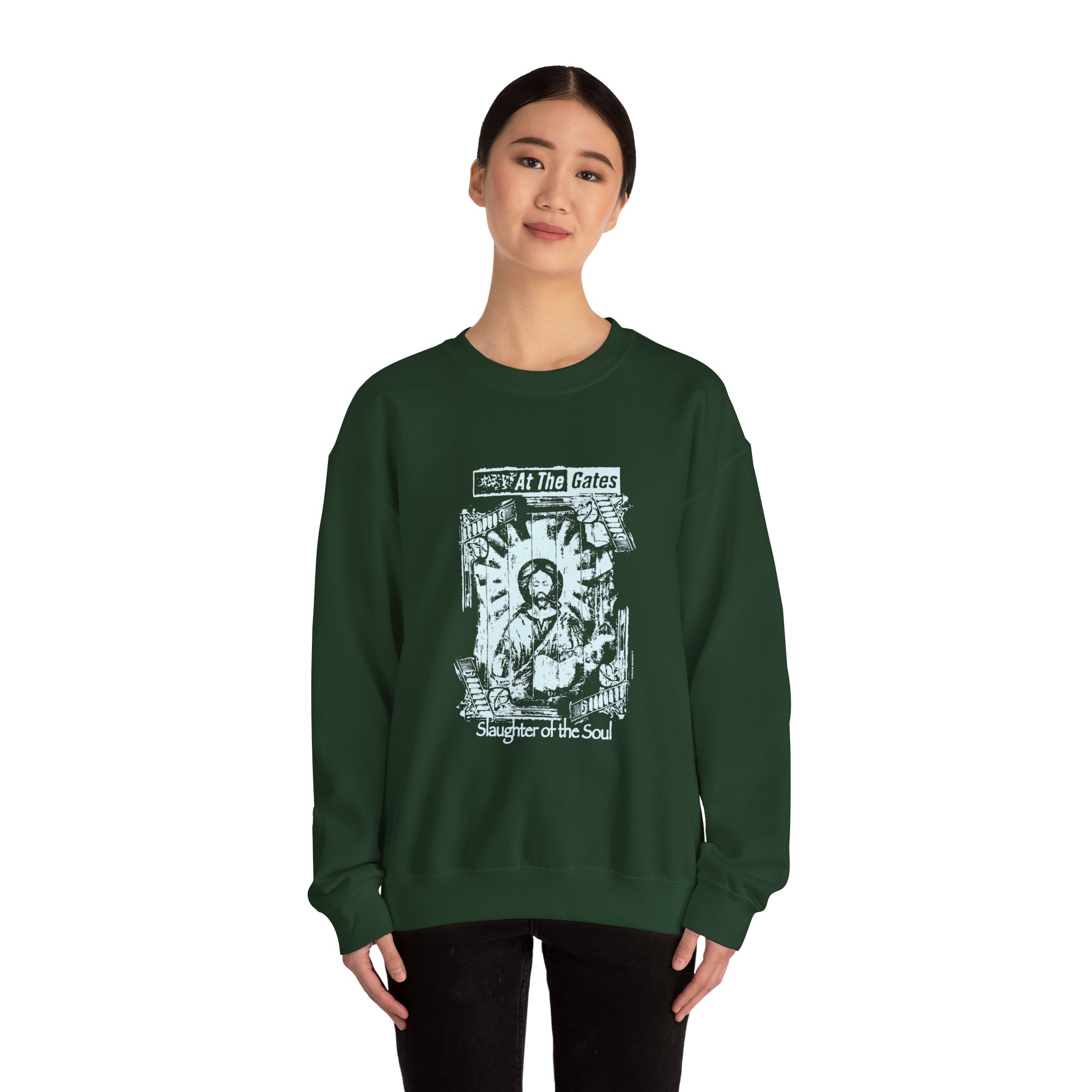 At the Gates Slaughter of the Soul Unisex Heavy Blend Crewneck Sweatshirt