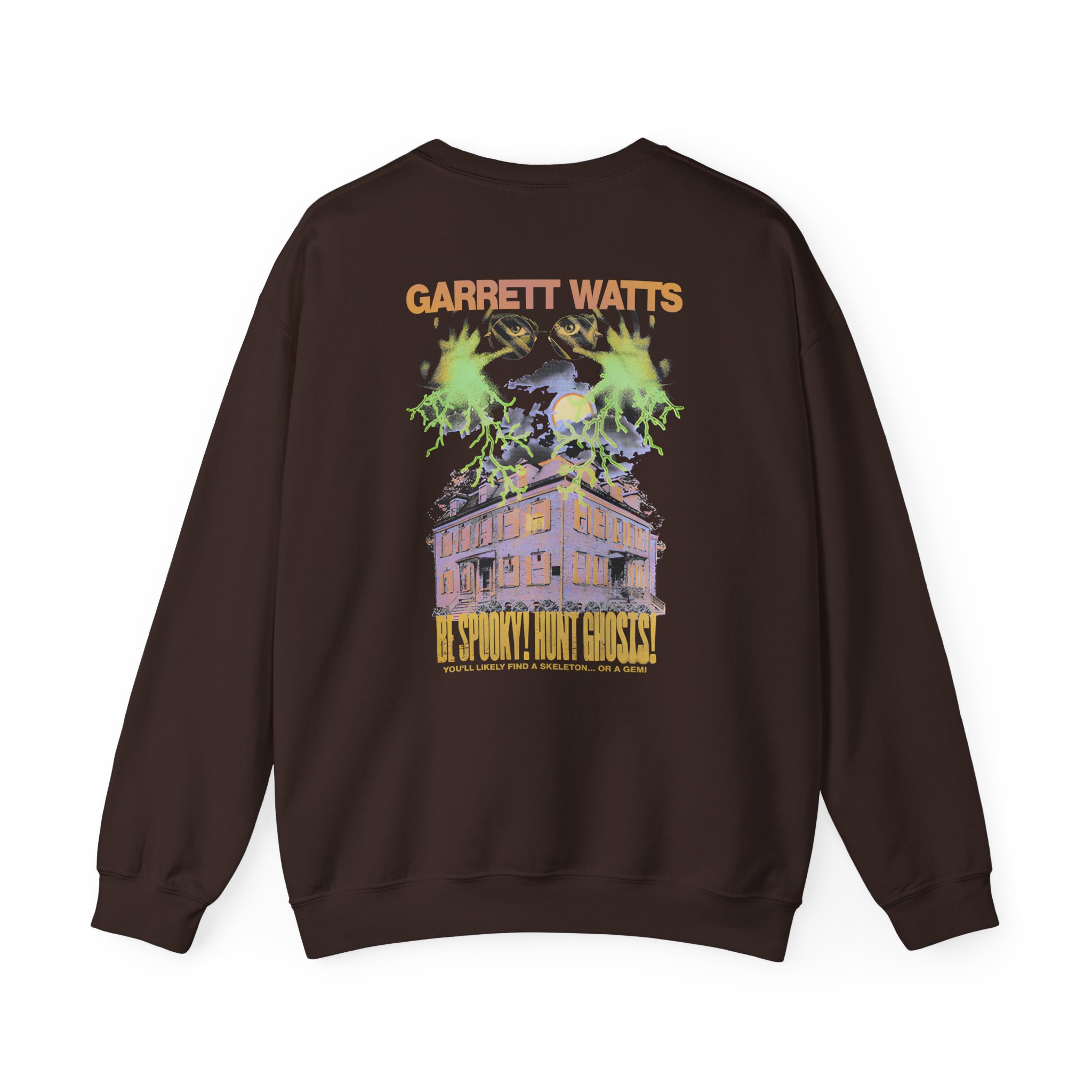 Garrett Watts Haunted Powers Unisex Heavy Blendâ„¢ Crewneck Sweatshirt
