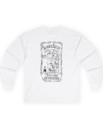 Seasick Steve Mississippi Drum Machine Unisex Ultra Cotton Long Sleeve Tee