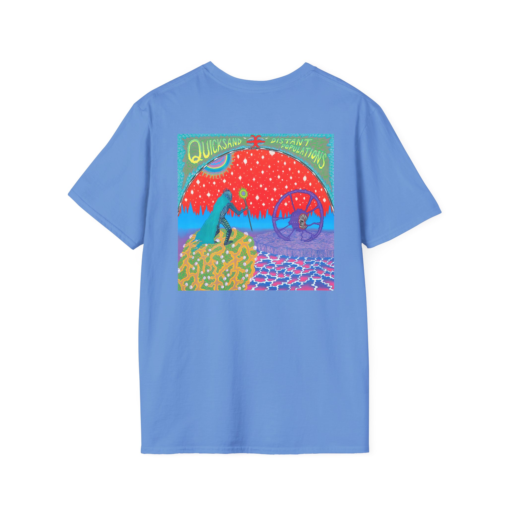 Quicksand Distant Populations Unisex Softstyle T-Shirt