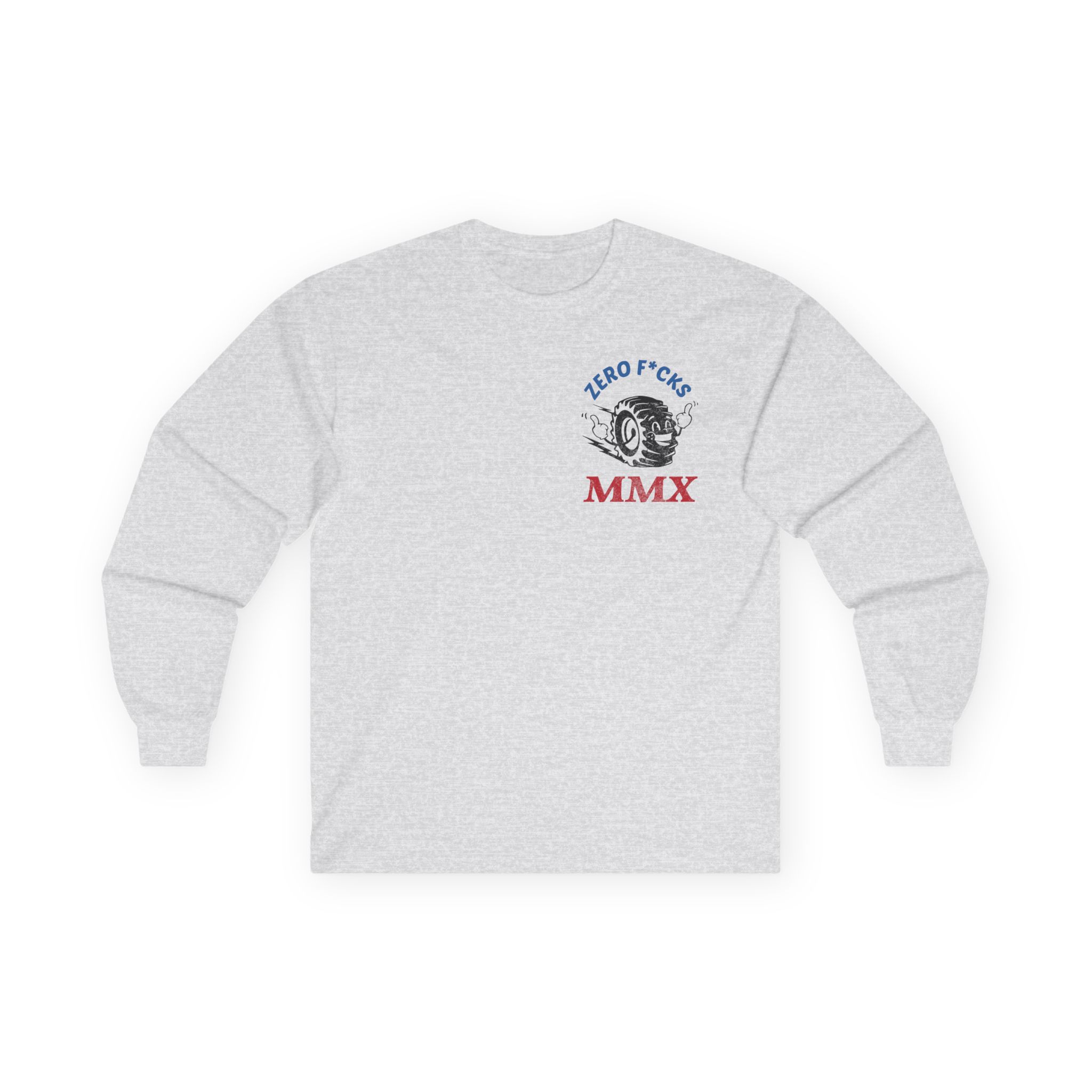 Monstermax Zero Fucks Unisex Ultra Cotton Long Sleeve Tee