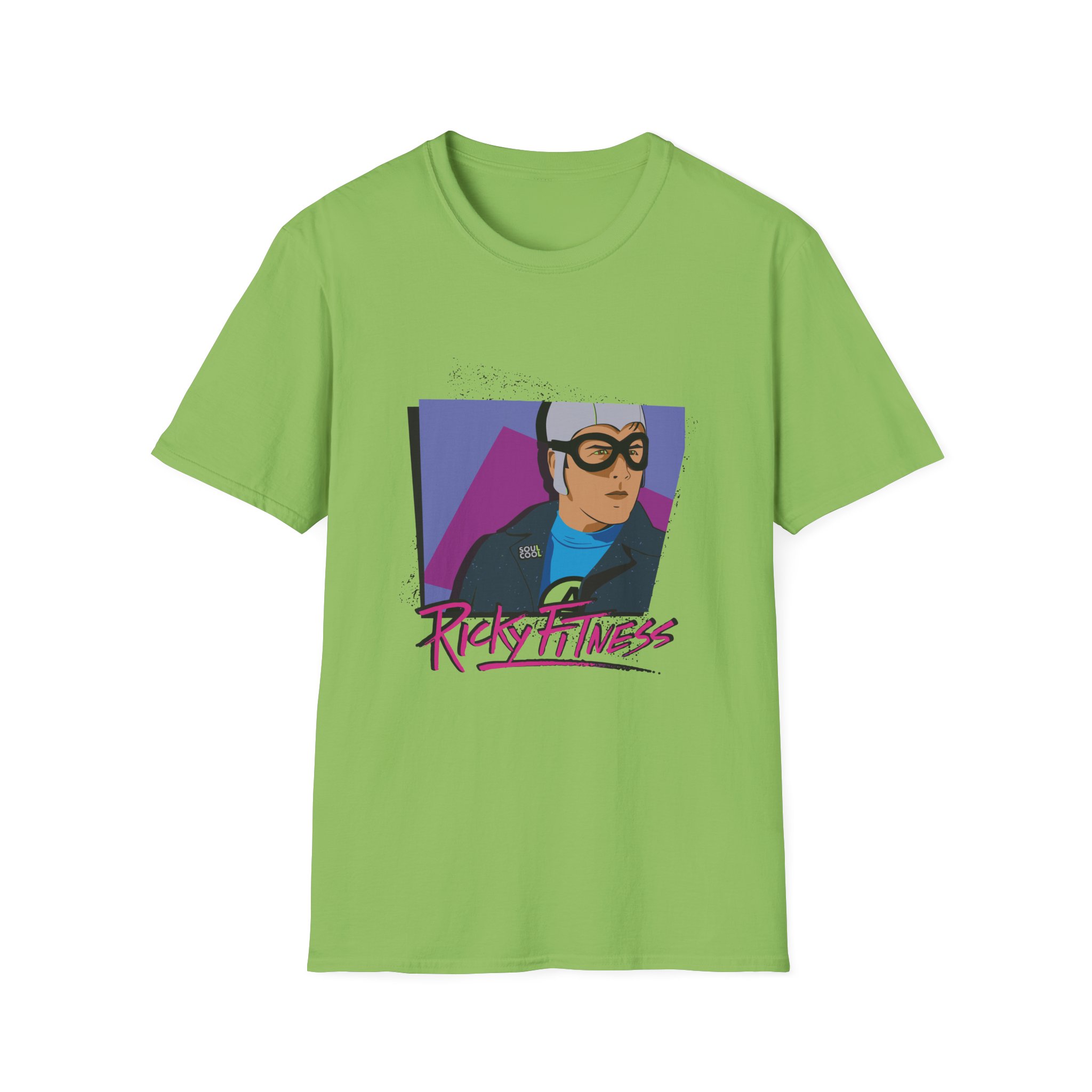 The Aquabats Ricky Fitness Soul Cool Unisex Softstyle T-shirt