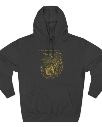Harakiri For The Sky Feather Three-Panel Fleece Hoodie