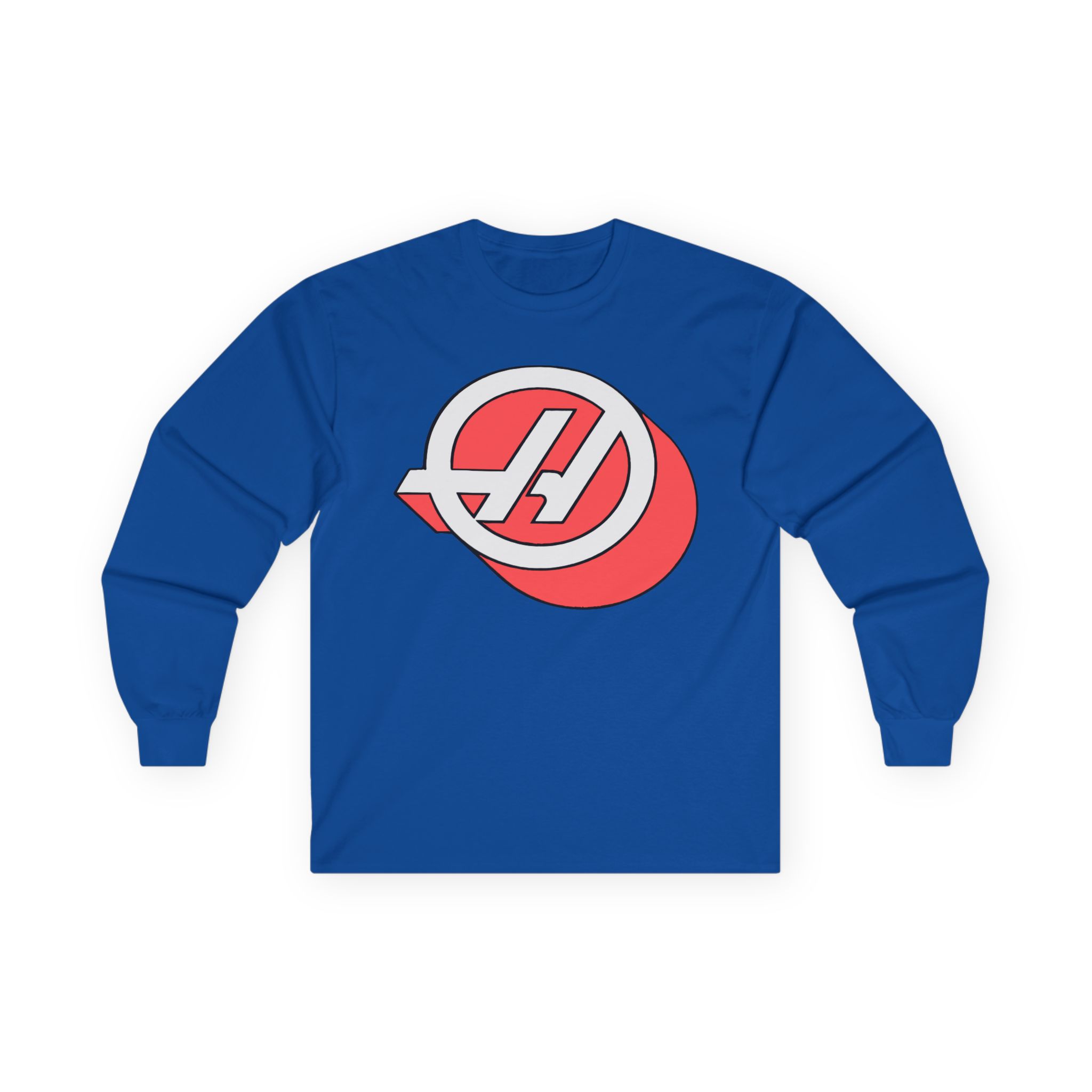 Haas F1 3d Roundel Unisex Ultra Cotton Long Sleeve Tee