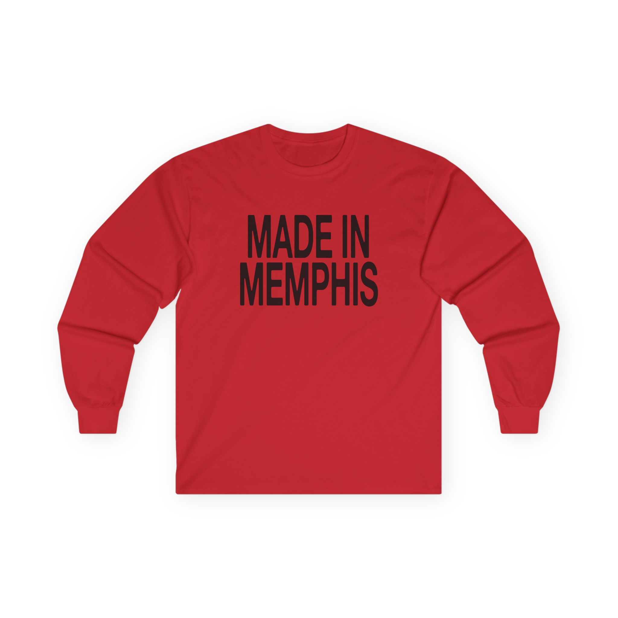 JT Made in Memphis Unisex Ultra Cotton Long Sleeve Tee